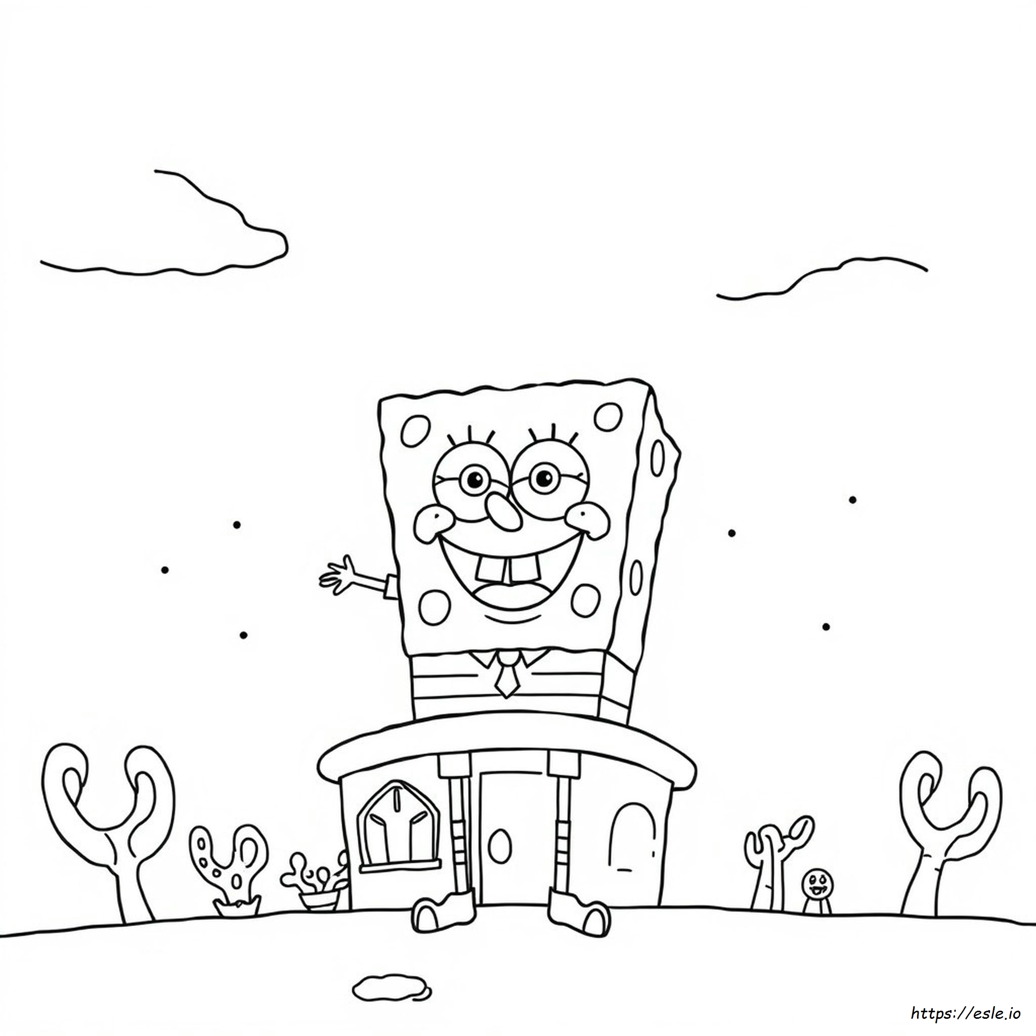 Spongebob Movie Coloring Pages