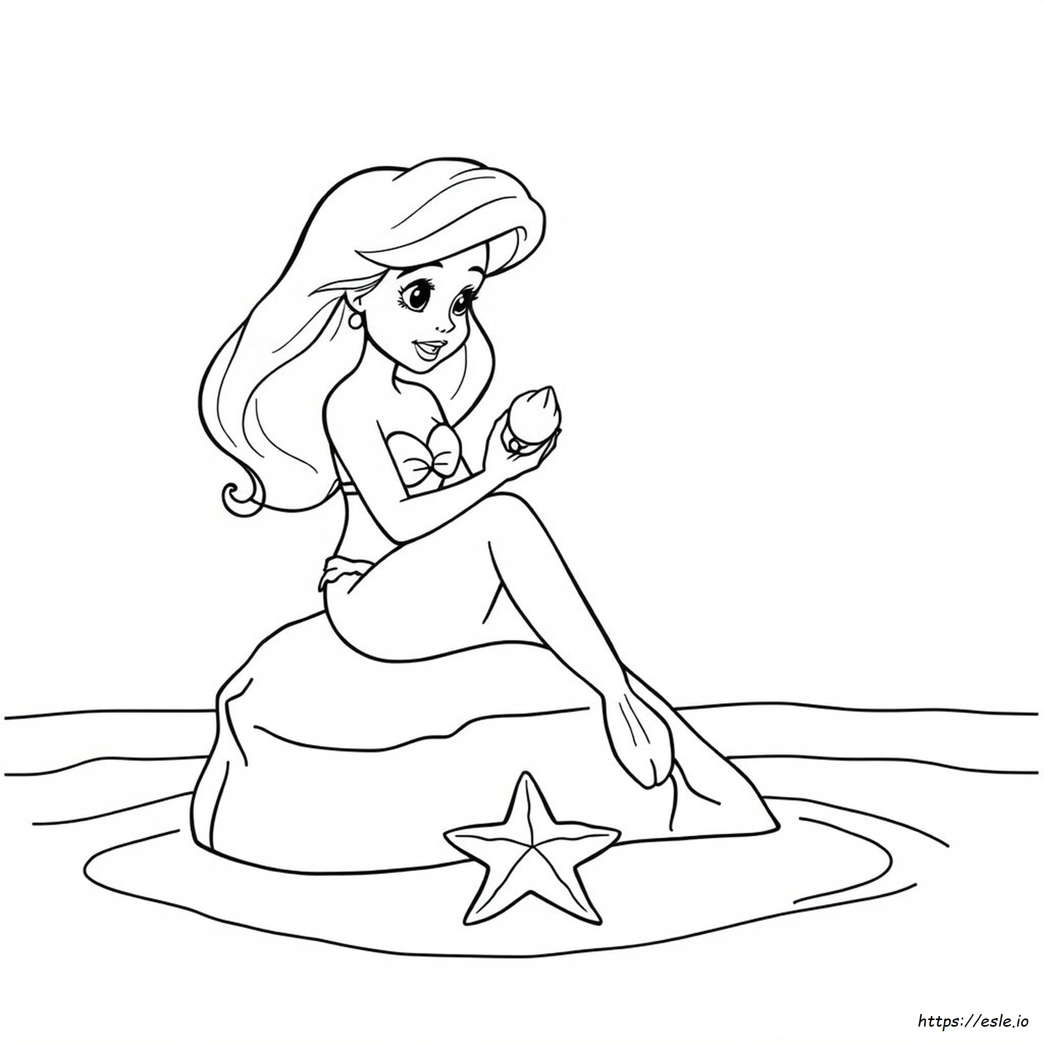 La Sirenita Coloring Pages