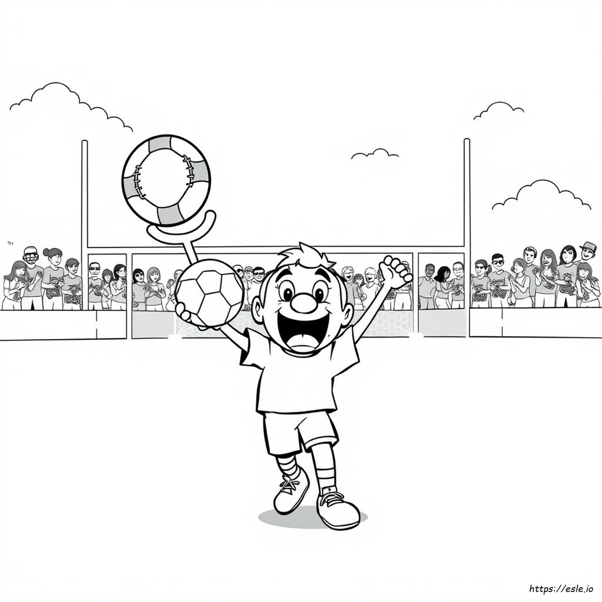 Football Coloring Sheet