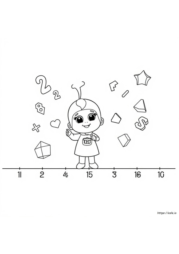 Kolorowanki Milli Z Team Umizoomi
