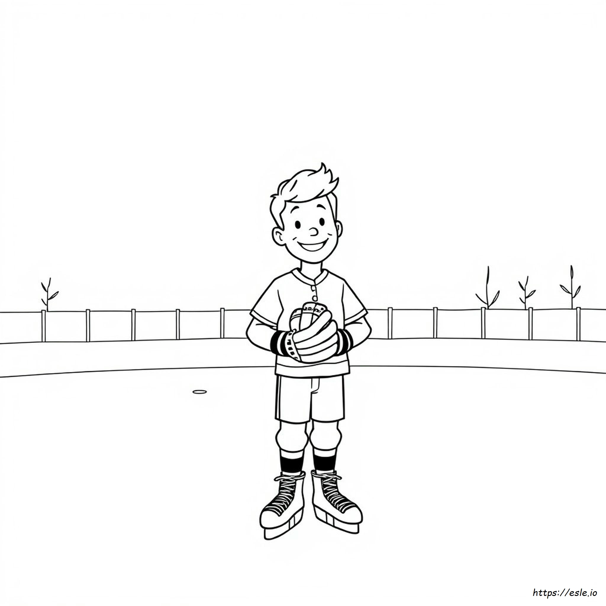 Cole Caufield Para Colorear
