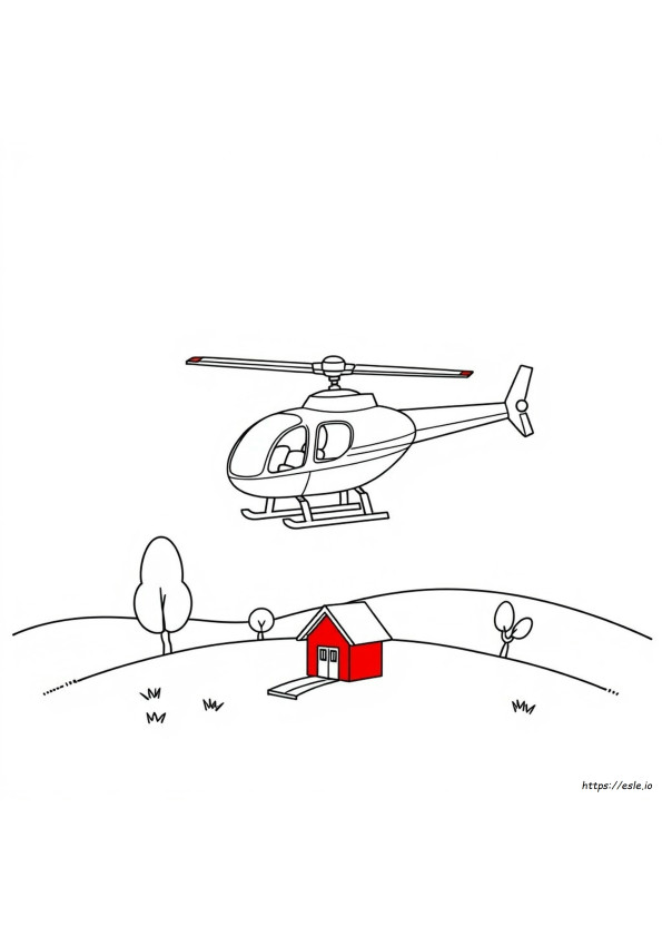 Helikopter Színező Oldalak Pdf