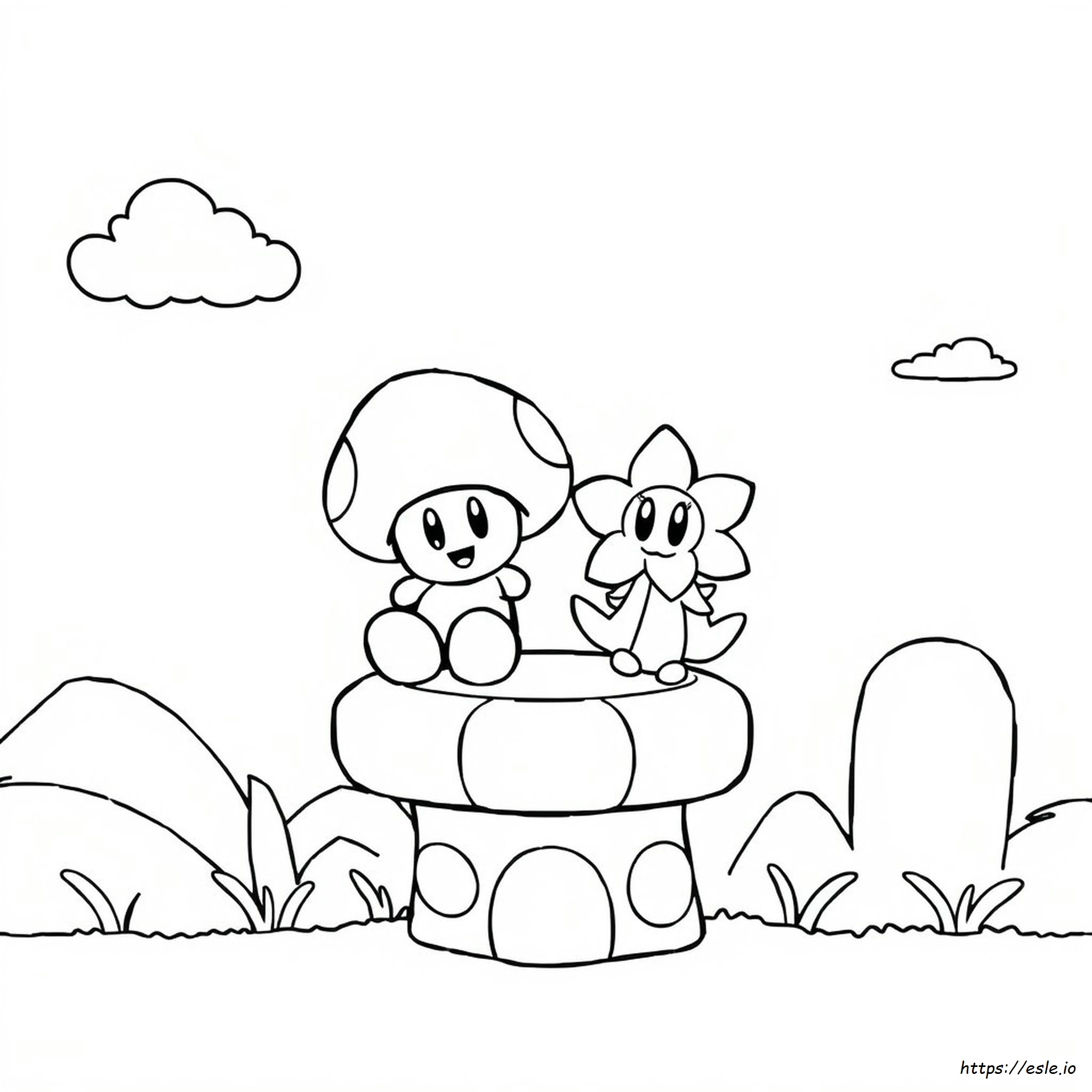 Super Mario Coloring Pages Free Online