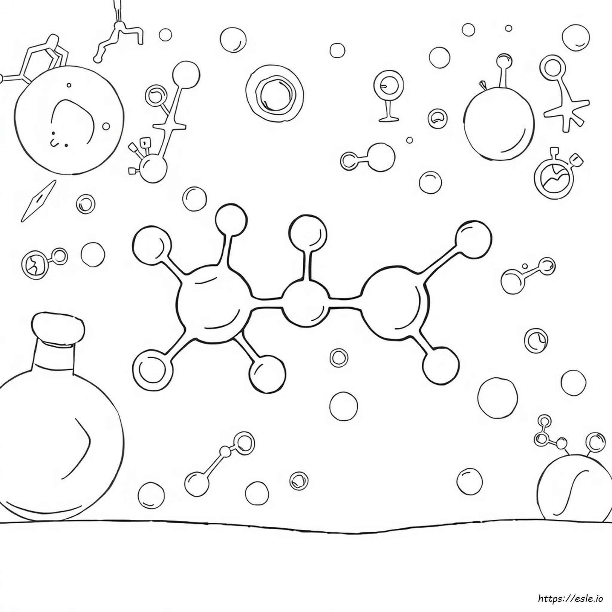 Chemical Bonding Coloring Page
