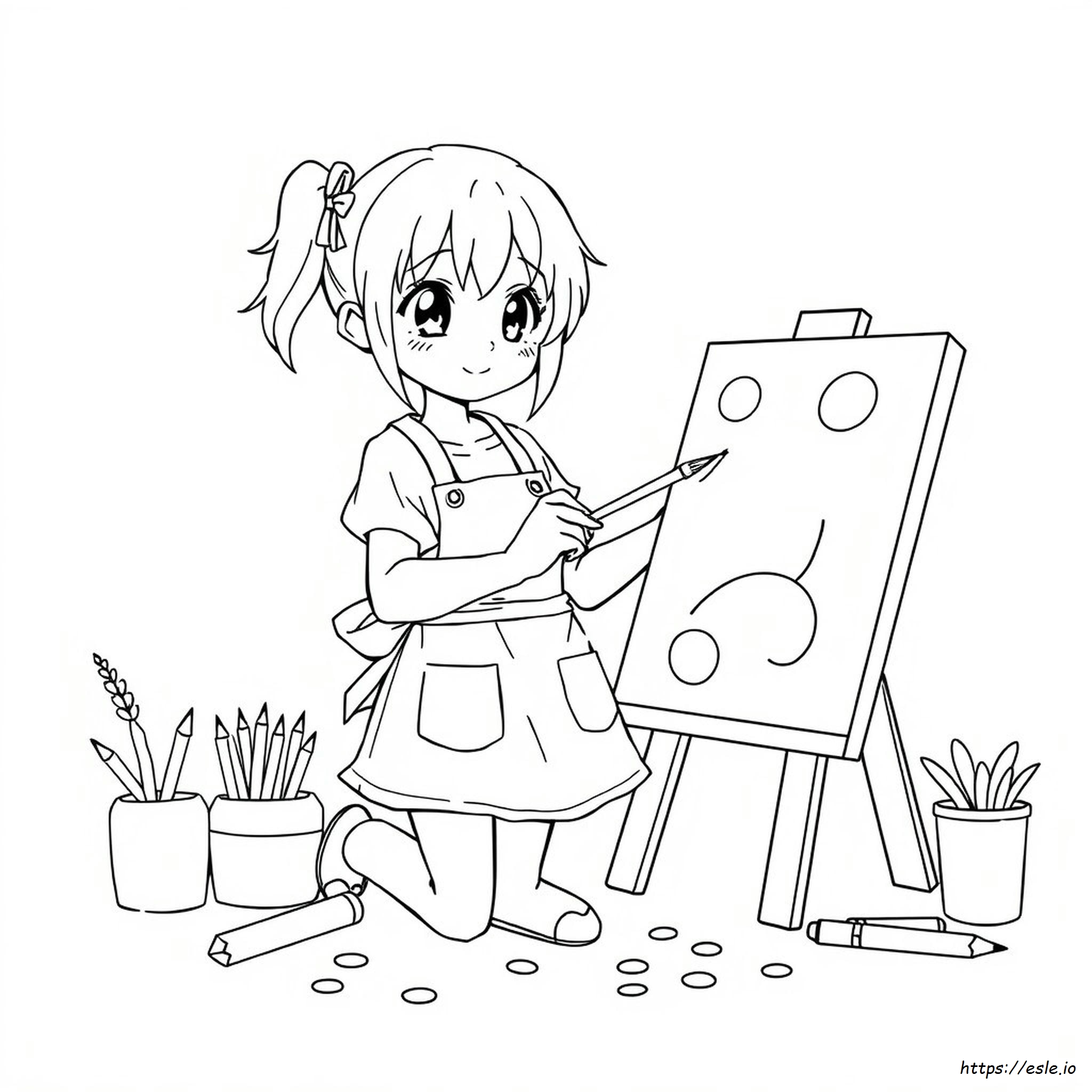 How To Color Anime With Colored Pencils