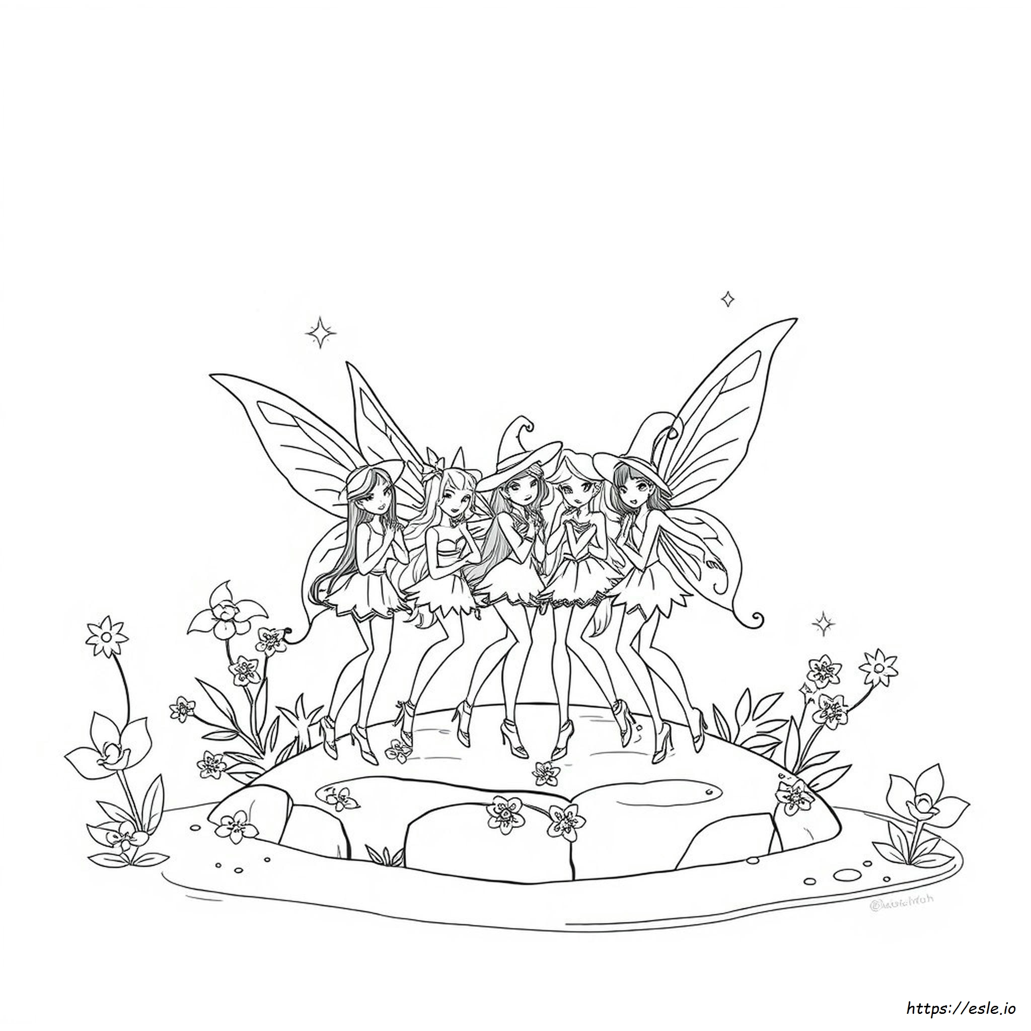 Winx Club Boyama Kitabı