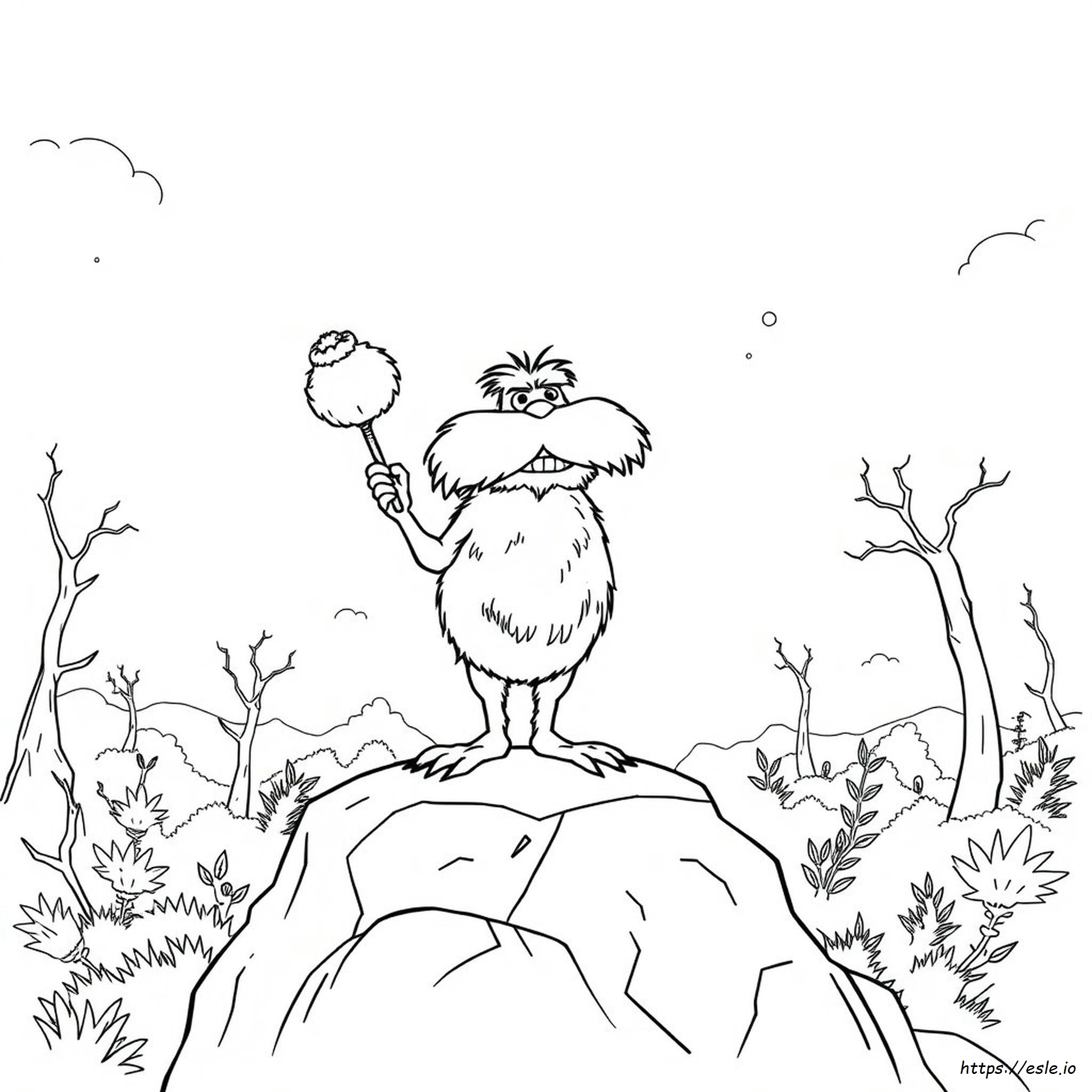 Dibujos Para Colorear Del Lórax Del Dr Seuss
