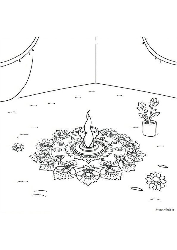 Rangoli Värityskuvat Pdf