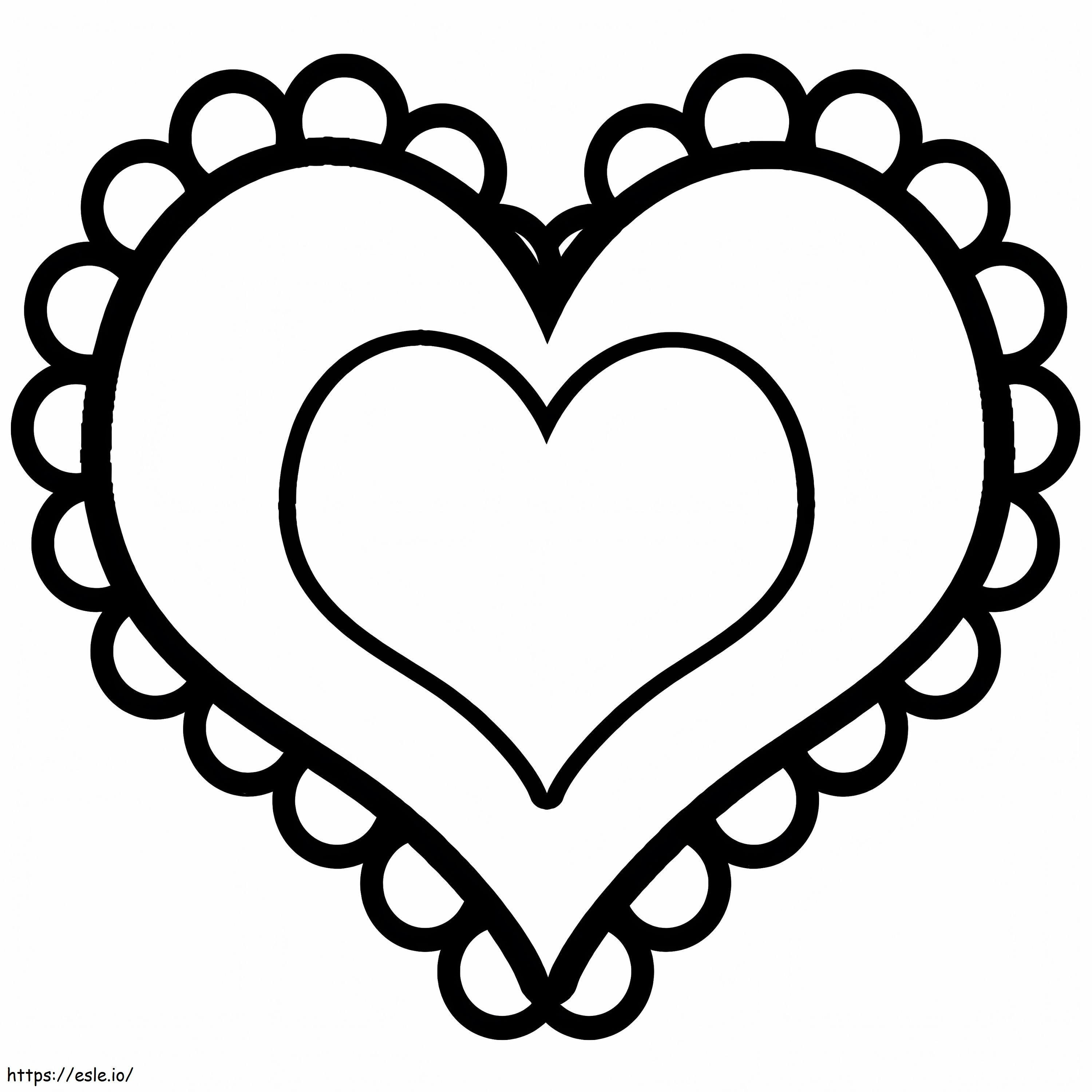 Heart For Kid coloring page