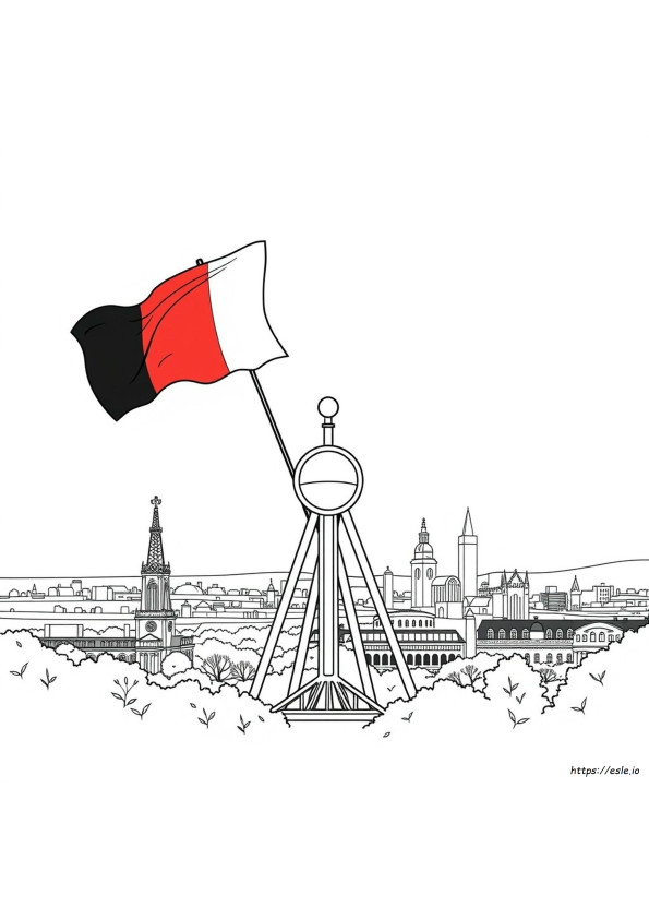 Halaman Mewarnai Belgia