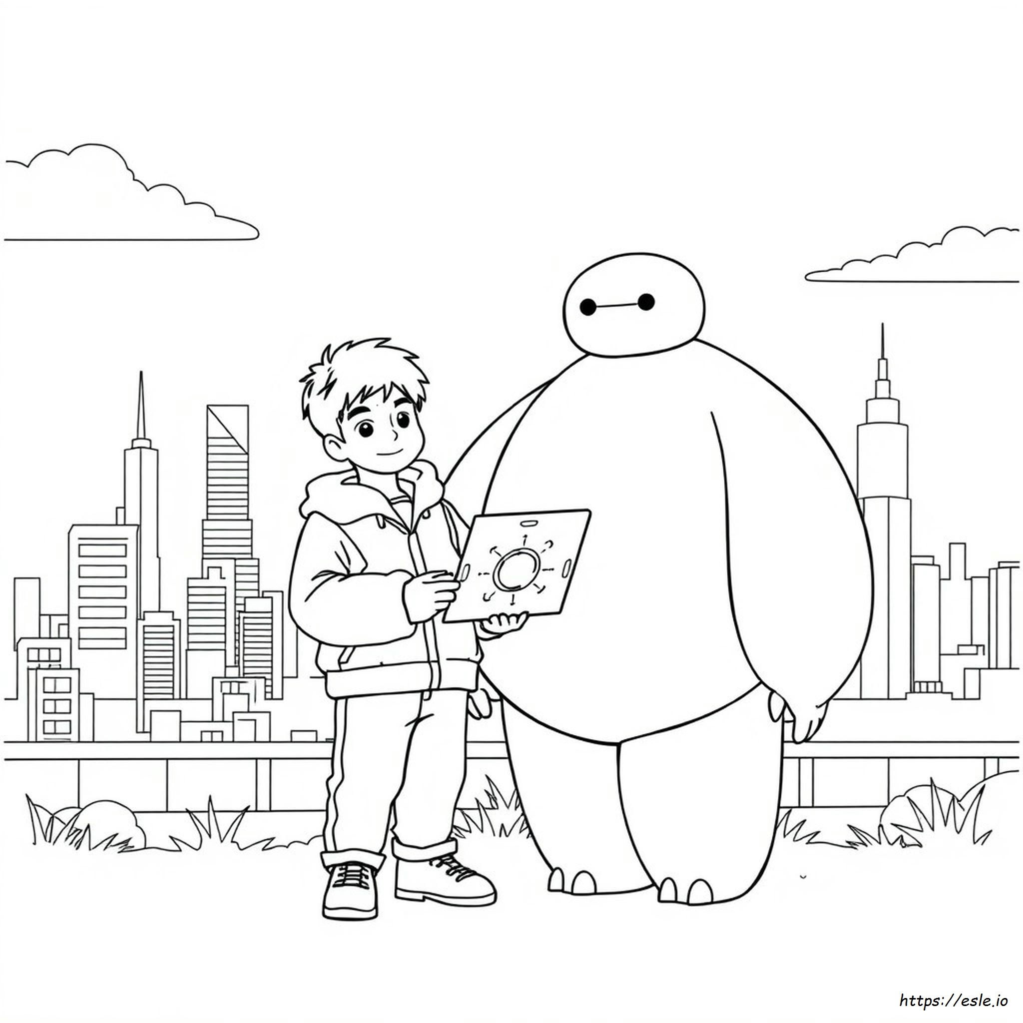 Disney Big Hero 6 Coloring Pages