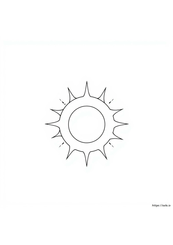 Free Printable Eclipse Coloring Pages