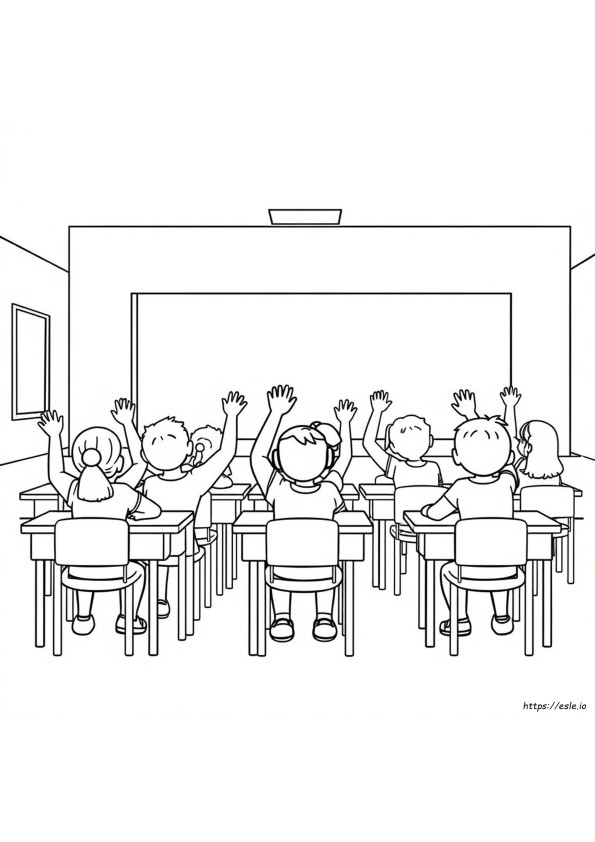Coloriages Pour Les 	 Étudiants
