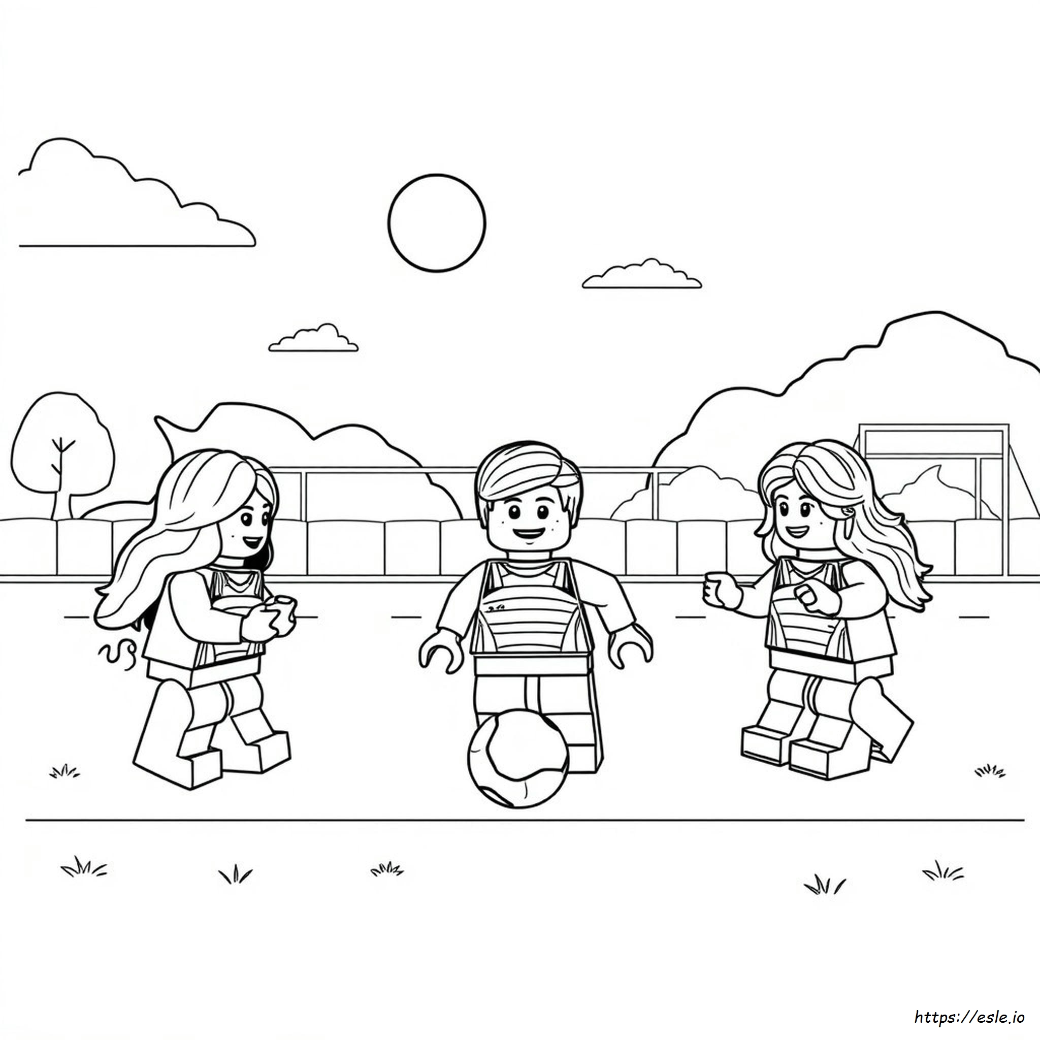 New Lego Friends Coloring Pages