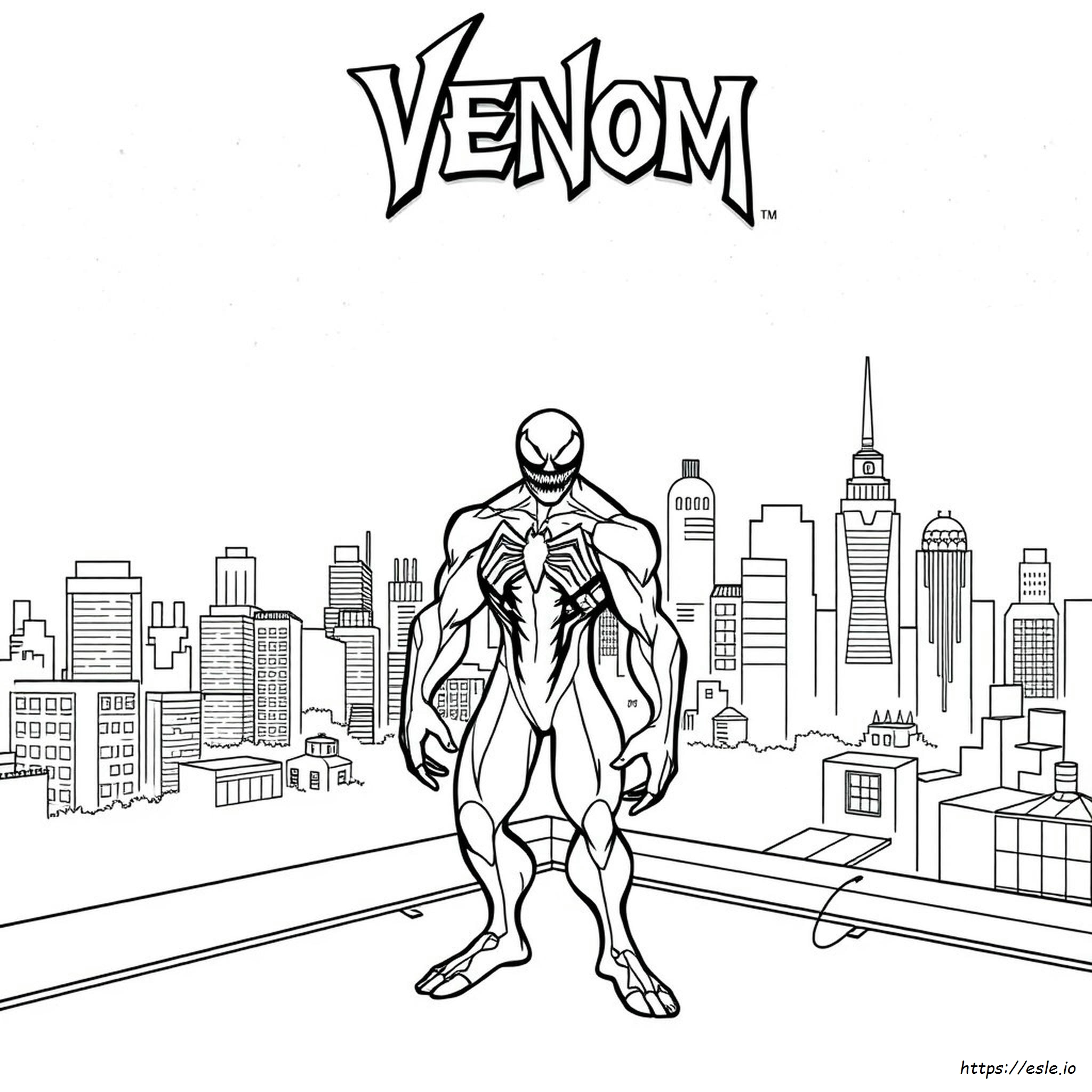Venom Movie Coloring Pages