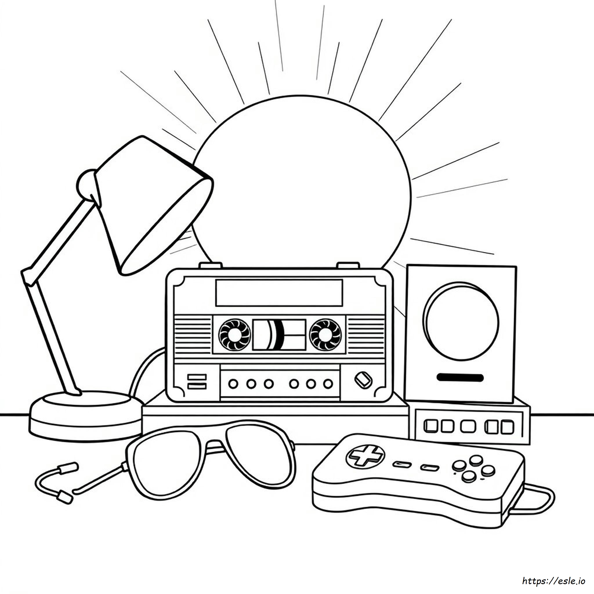 Free Printable 80S Coloring Pages