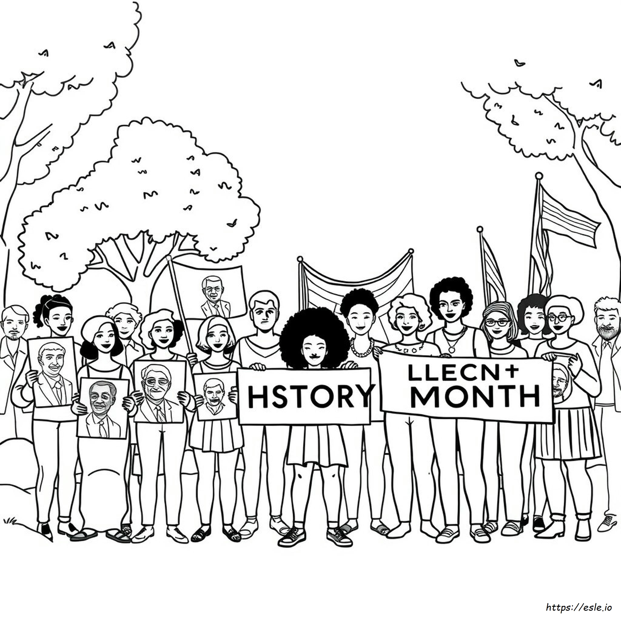 Coloring Pages Of Black History Month