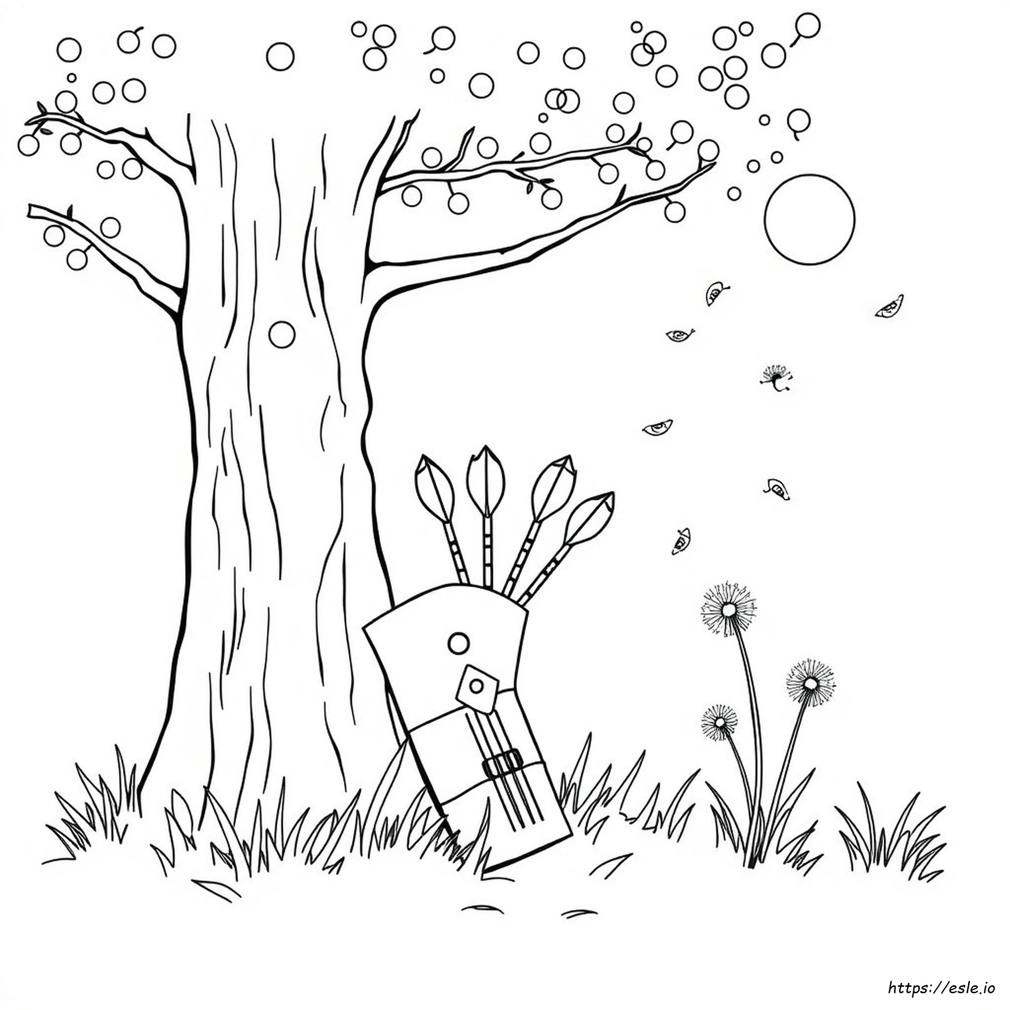 Quiver Dot Day Coloring Page