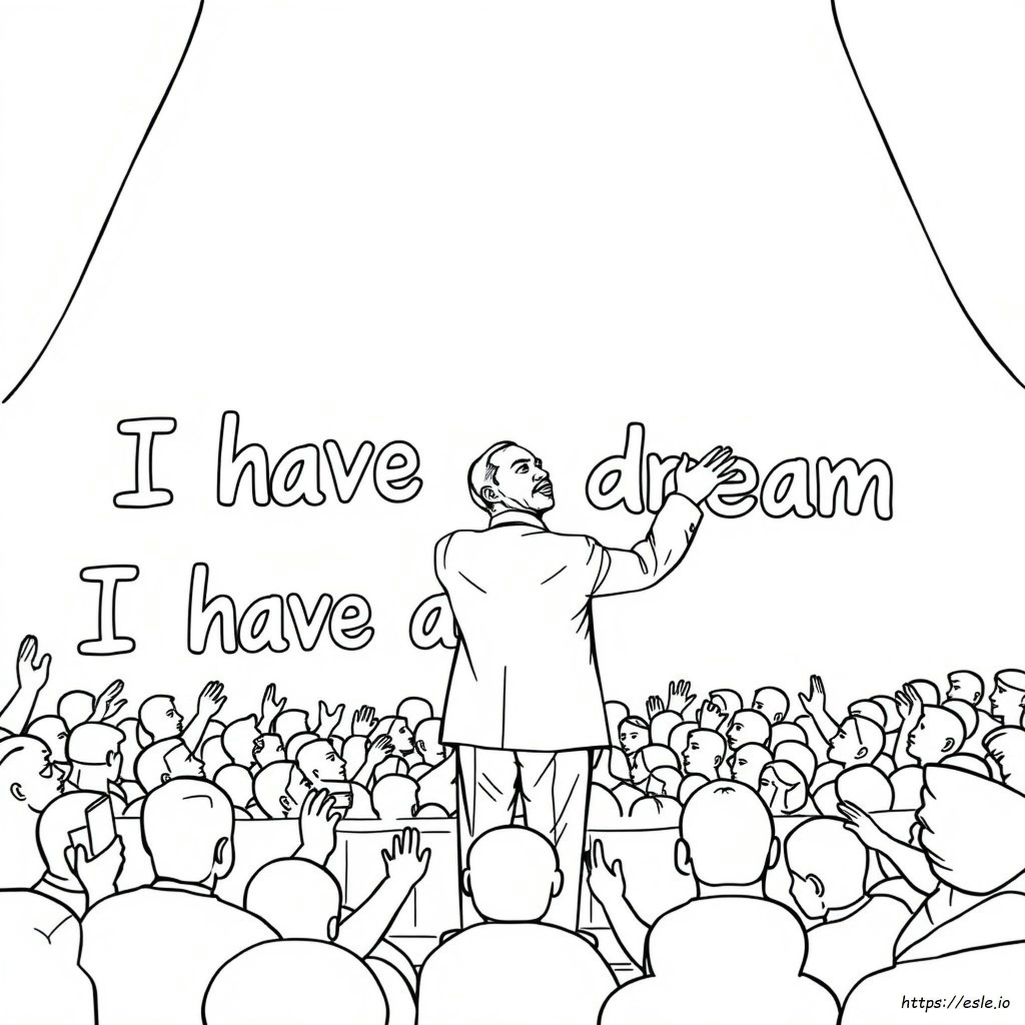 Coloring Picture Of Dr Martin Luther King