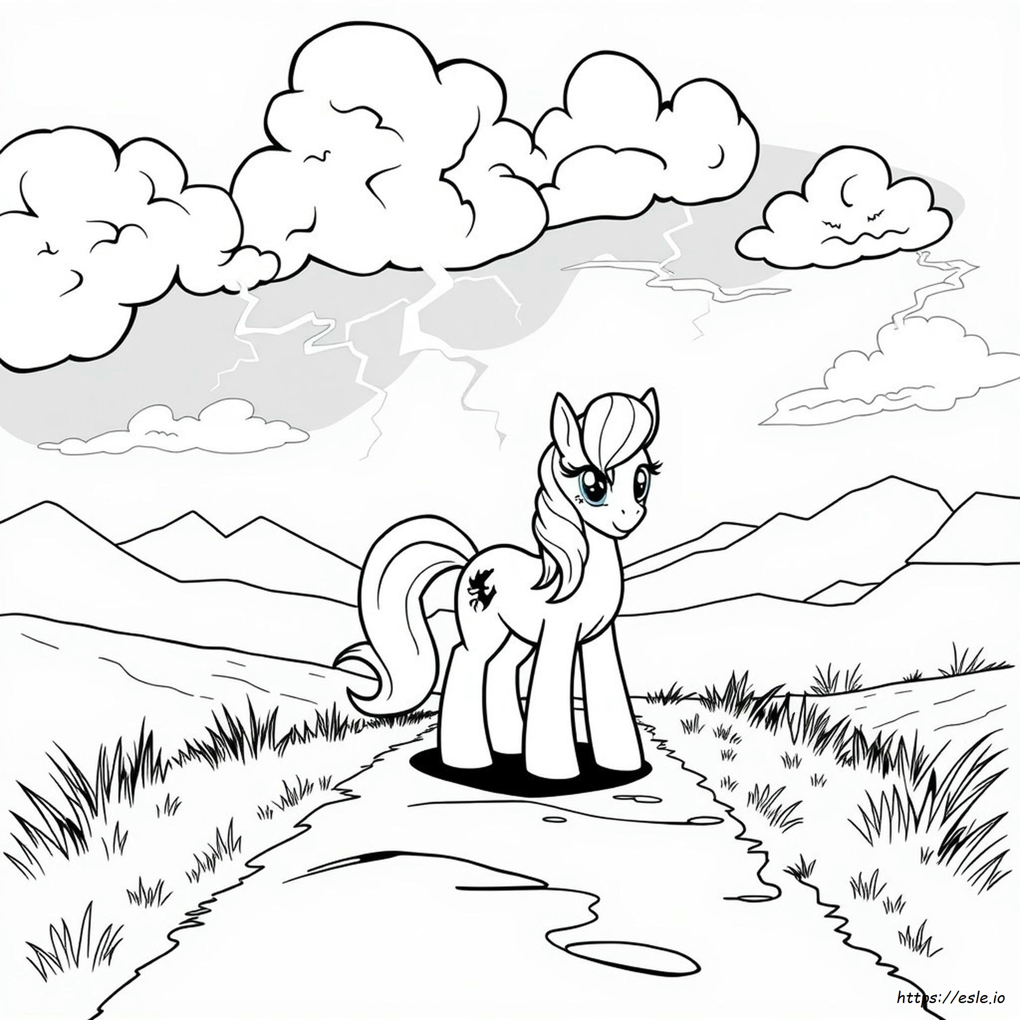 Evil My Little Pony Coloring Pages