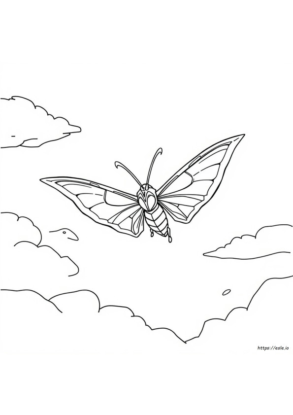 Venomoth De Colorat