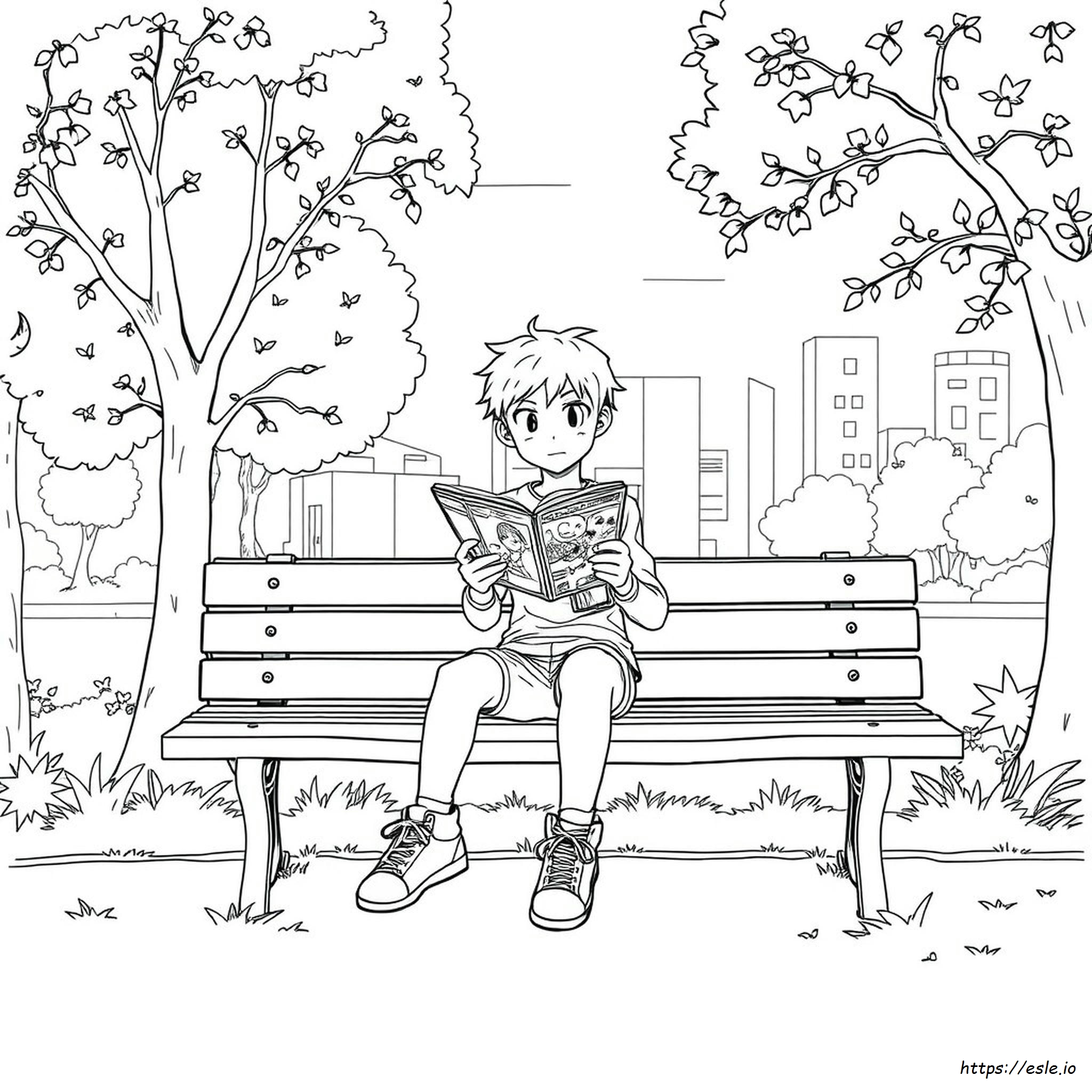 Manga Colouring In
