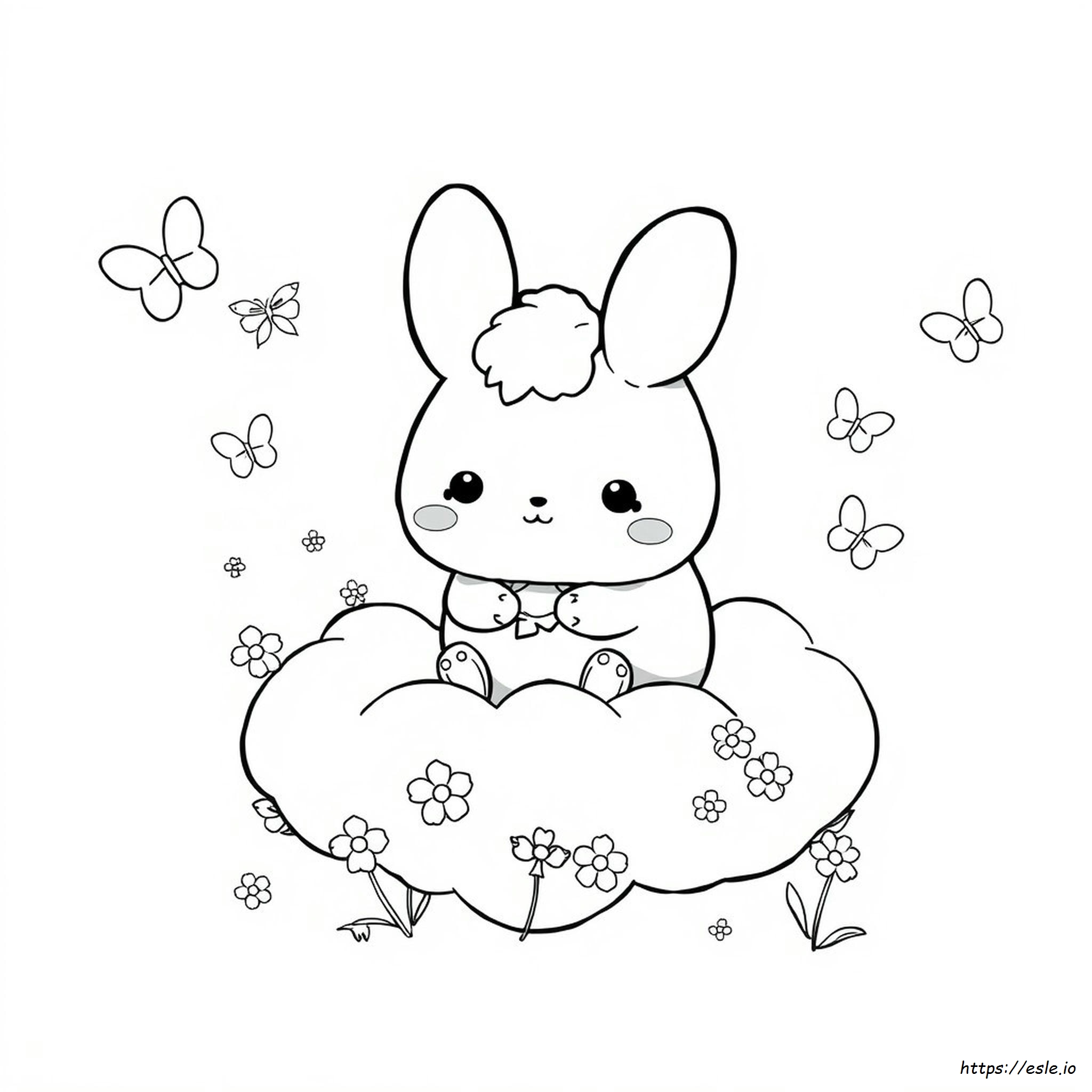 Kawaii Cinnamoroll Coloring Pages