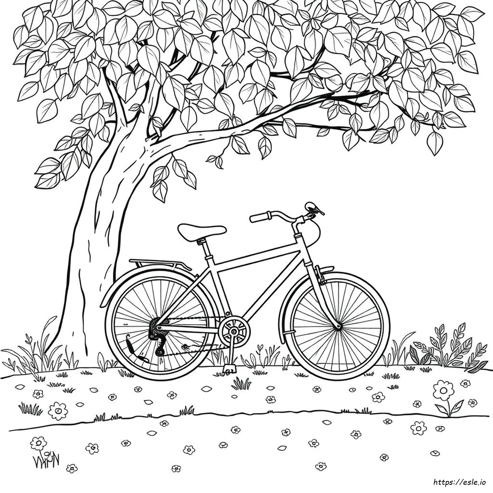 Colouring Pages Bike