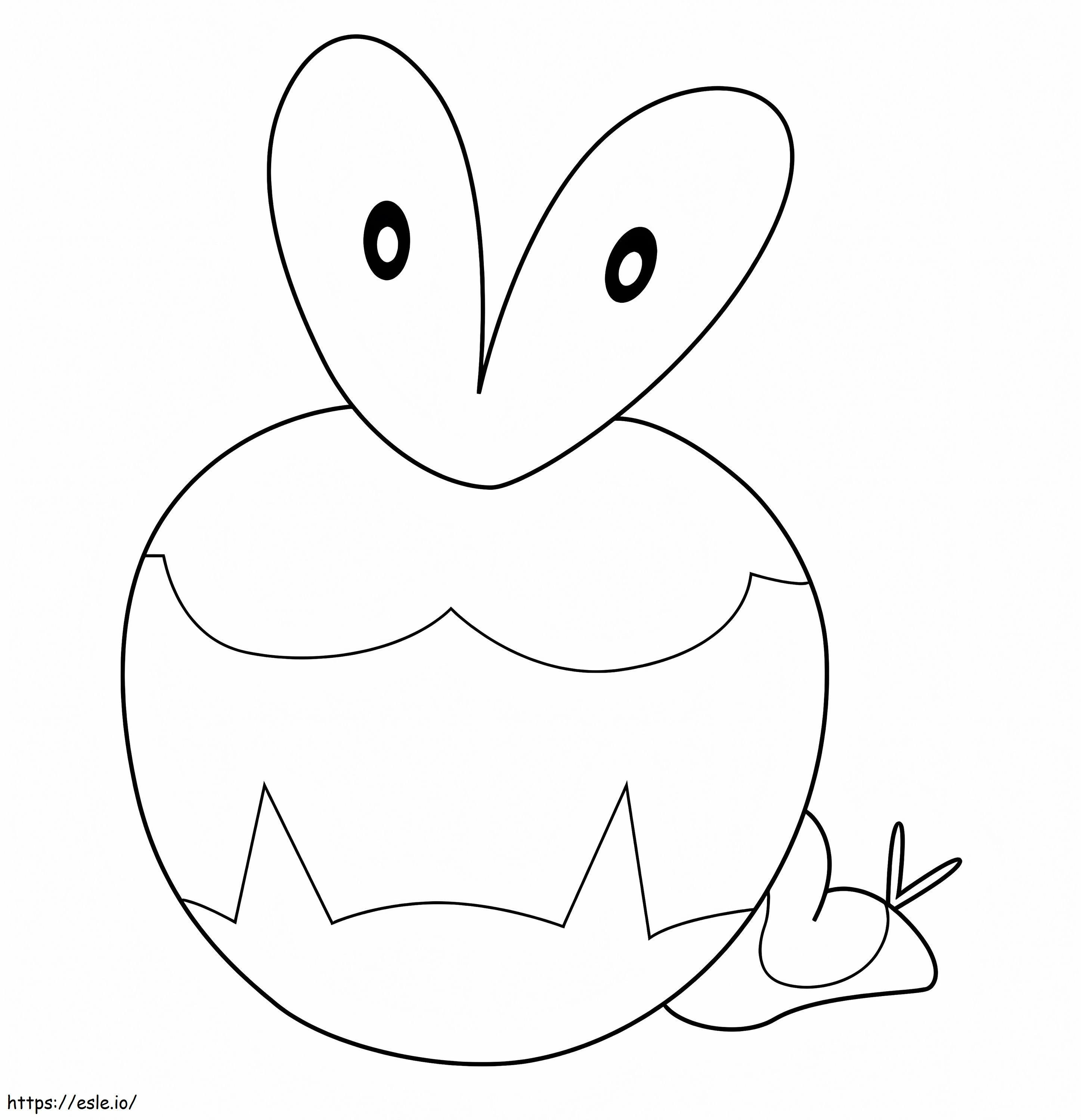 Coloriage Applin Pokémon 2 à imprimer dessin