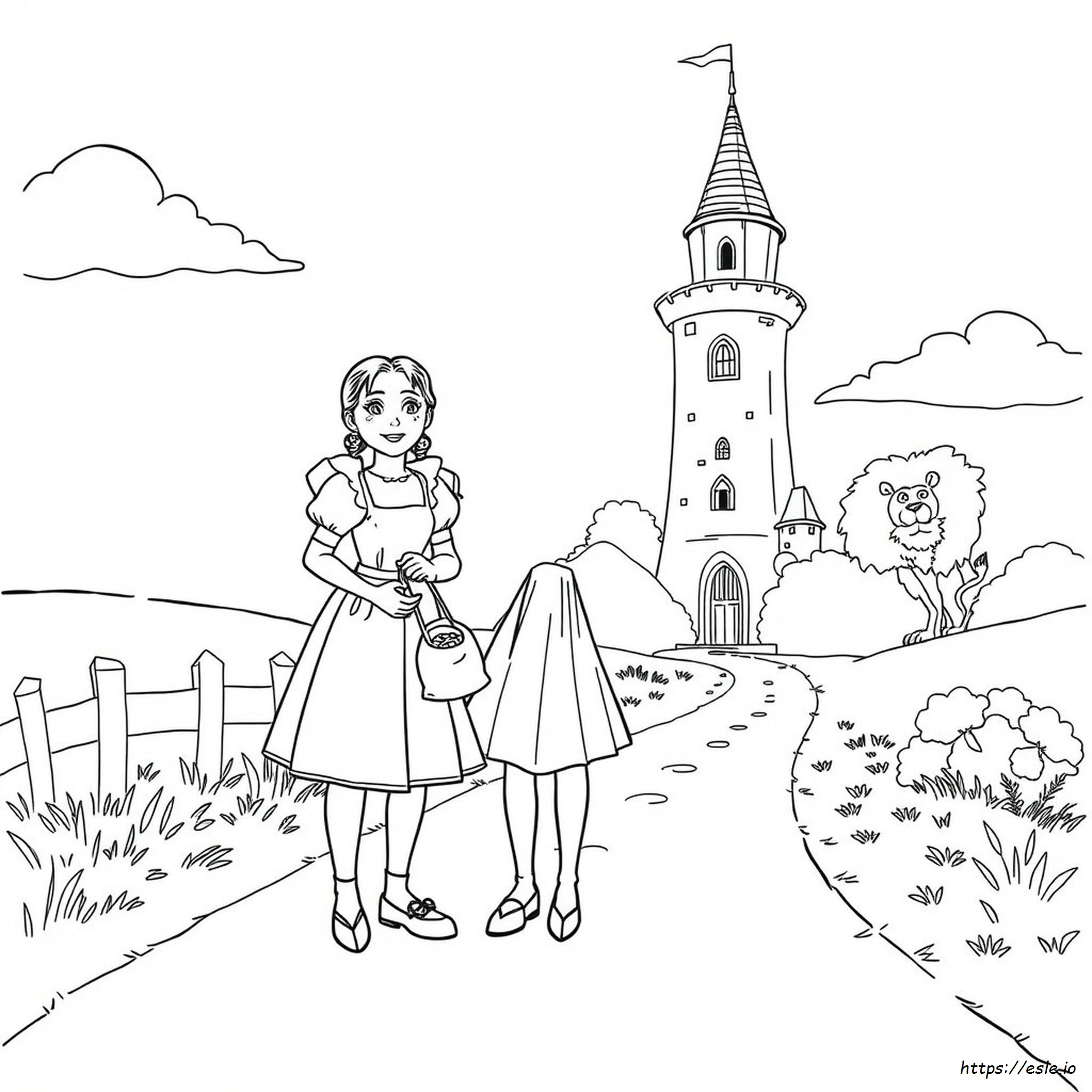 Dorothy Coloring Page