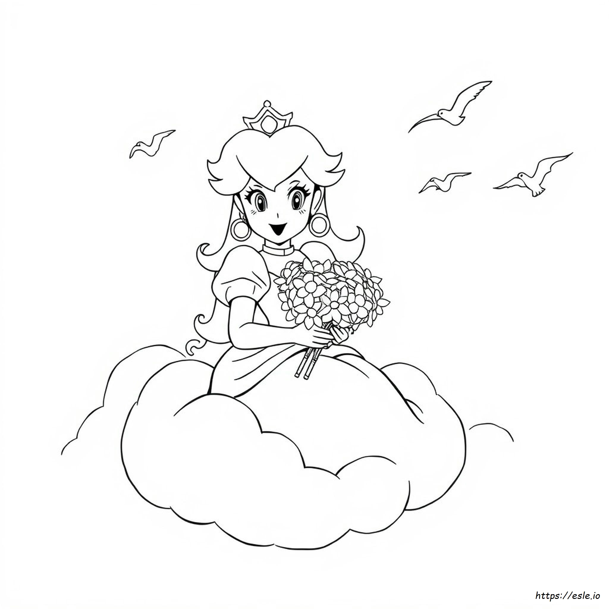 Daisy Und Prinzessin Peach Ausmalbilder
