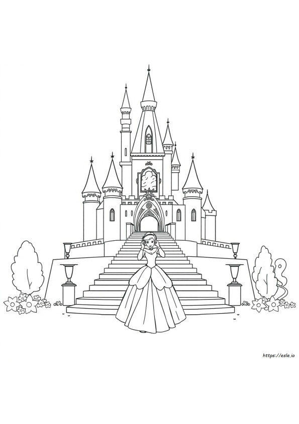 Castelul Cenușăresei, Foaie De Colorat