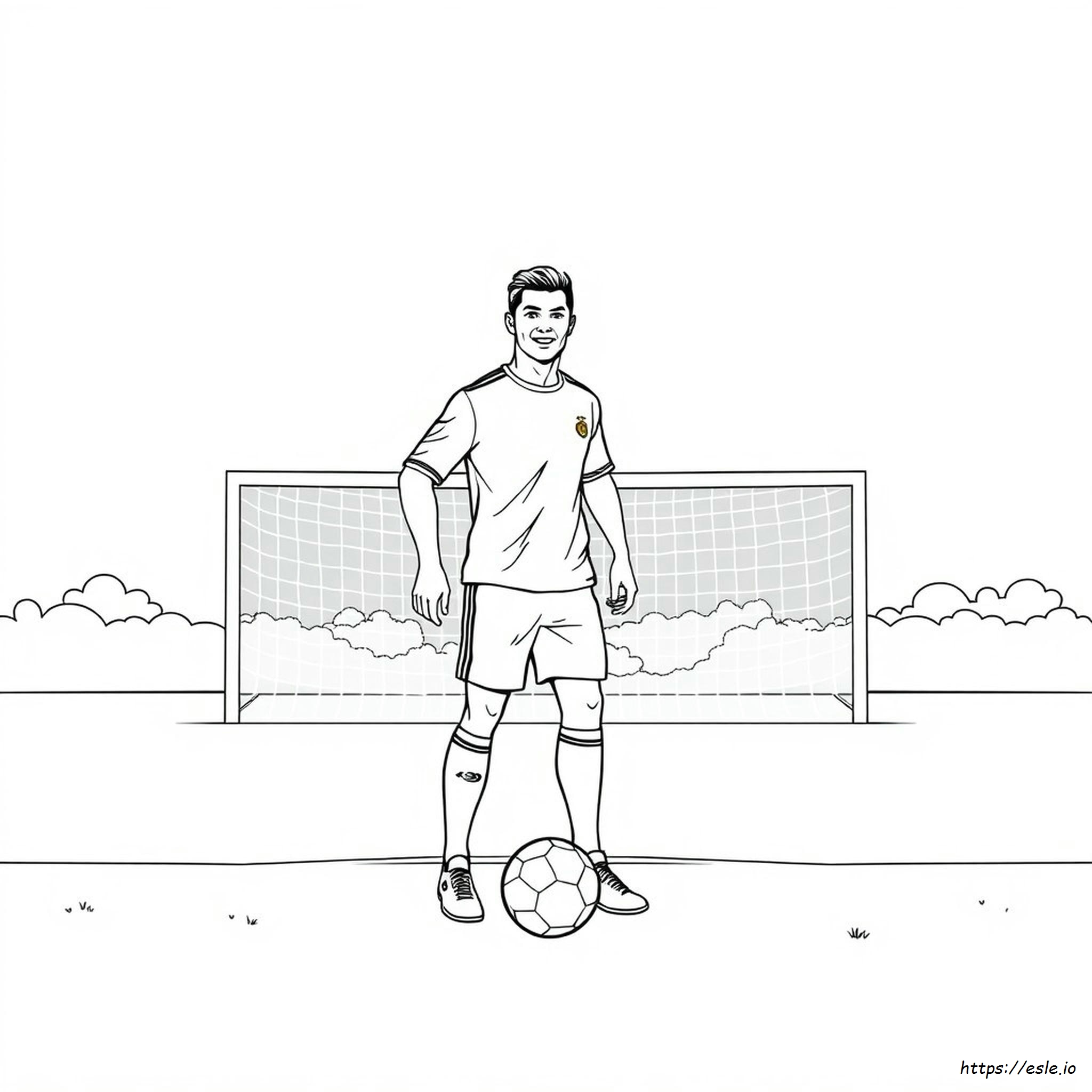 Kolorowanka Ronaldo