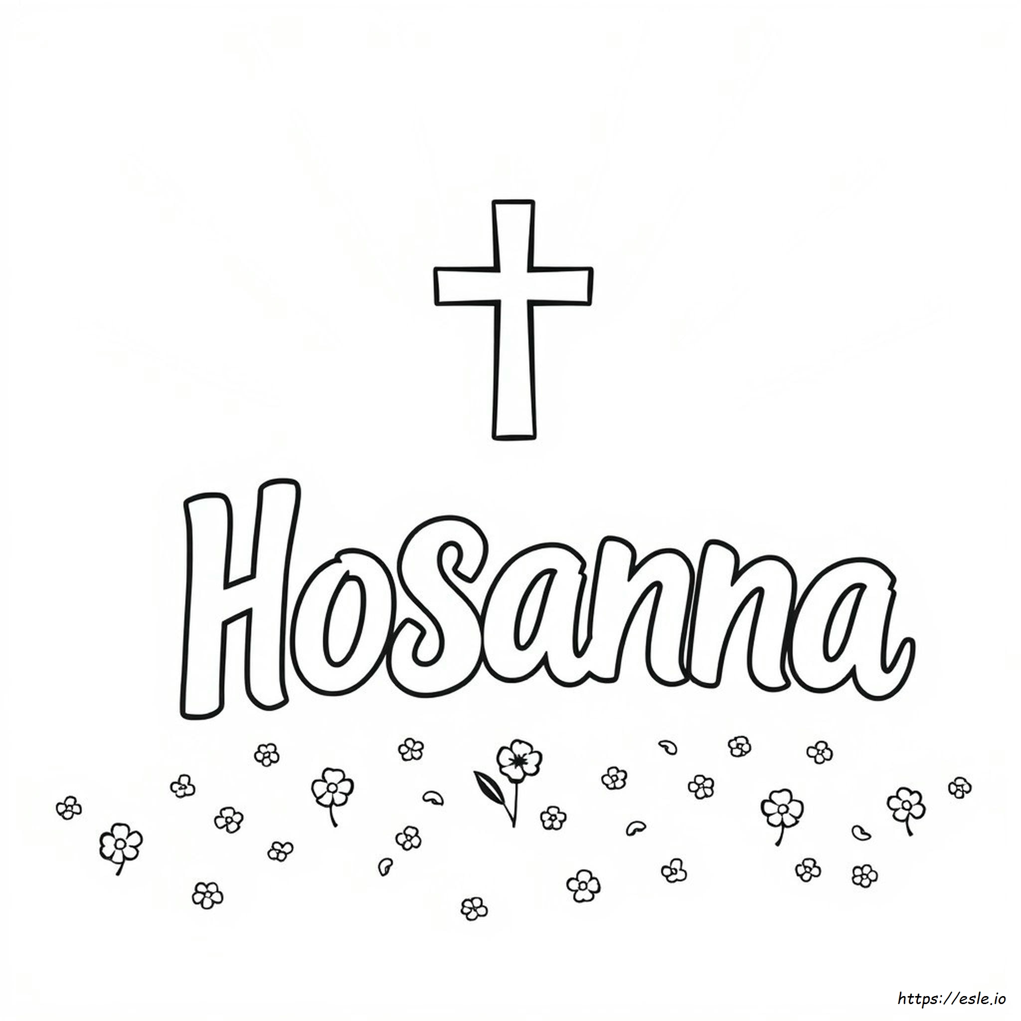 Osanna Da Colorare
