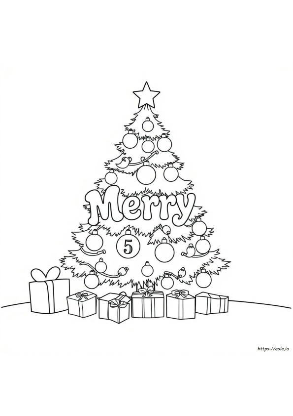Números De Páginas Para Colorear De Navidad