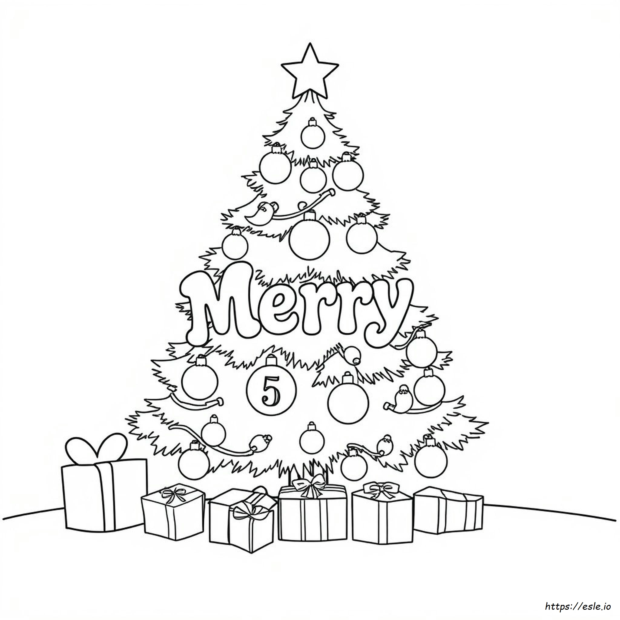 Christmas Coloring Pages Numbers