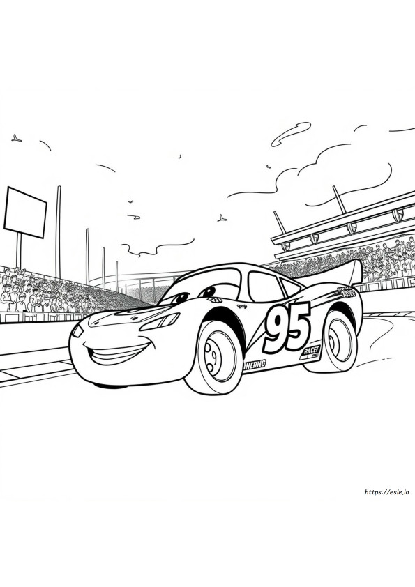 Lightning Mcqueen Ausmalbilder Zum Ausdrucken Pdf