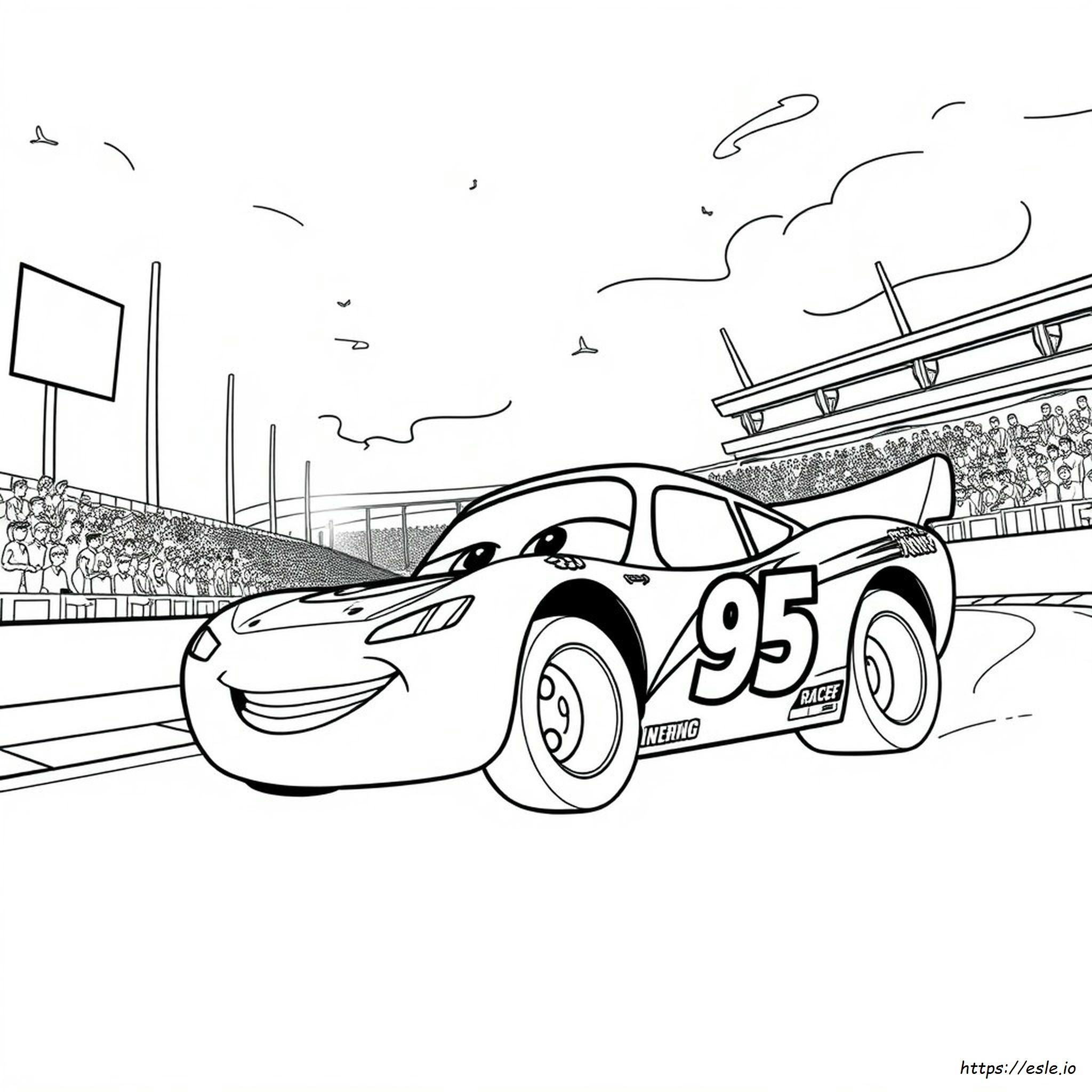 Lightning Mcqueen Coloring Pages Printable Pdf