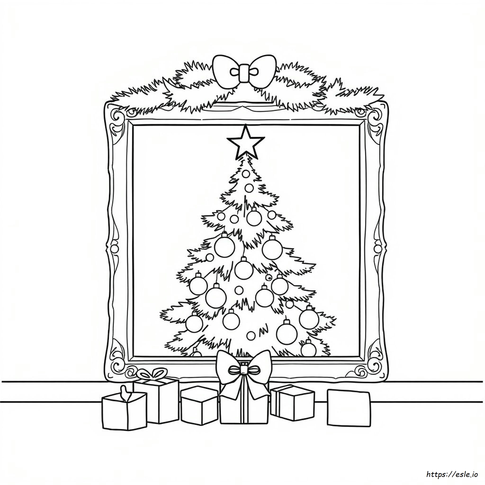Christmas Mystery Pictures Coloring Pages