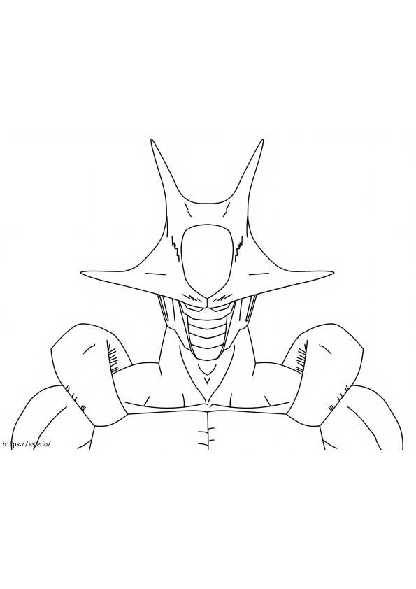 Dragon Ball Z Cooler coloring page