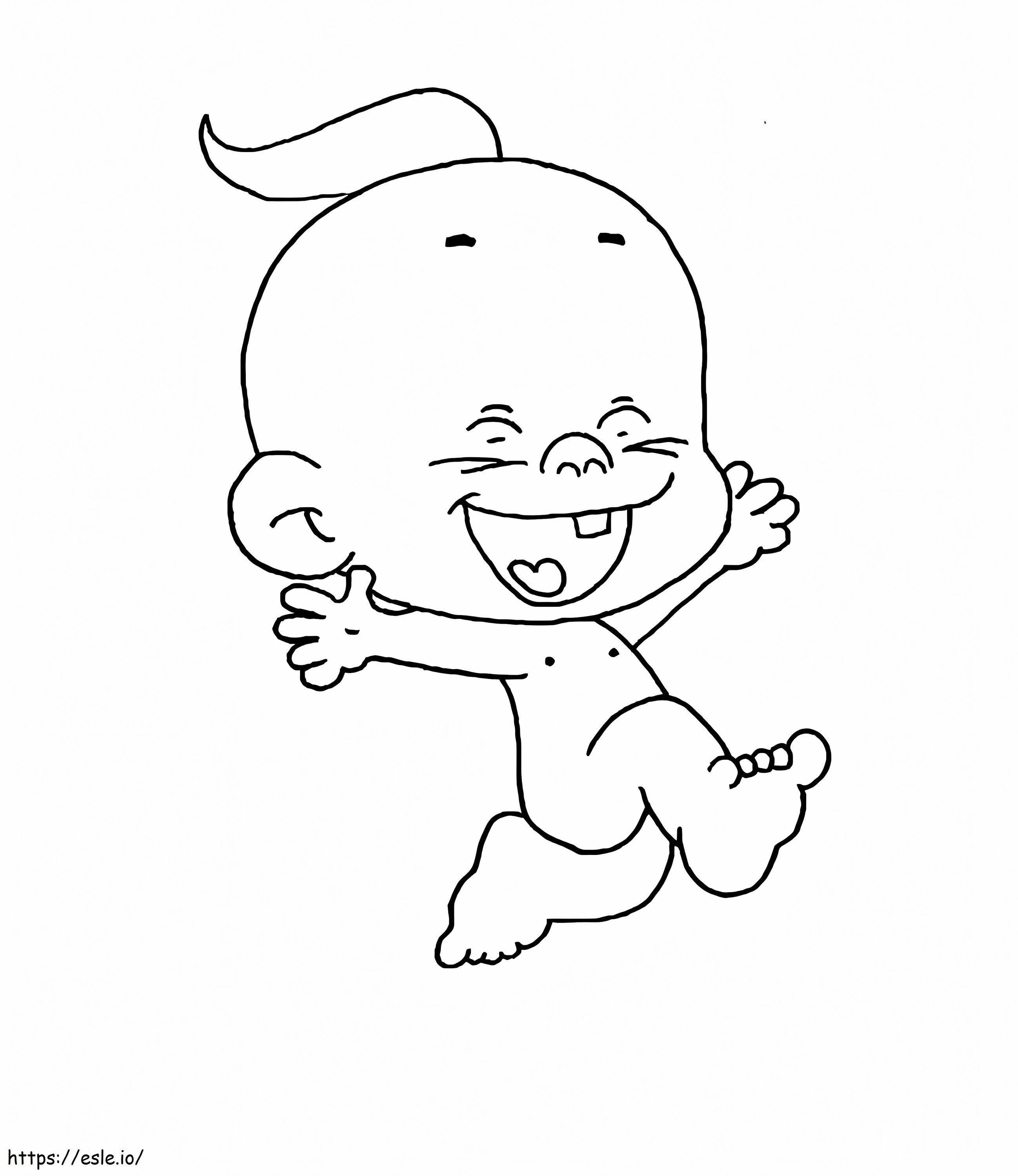 diaper coloring page