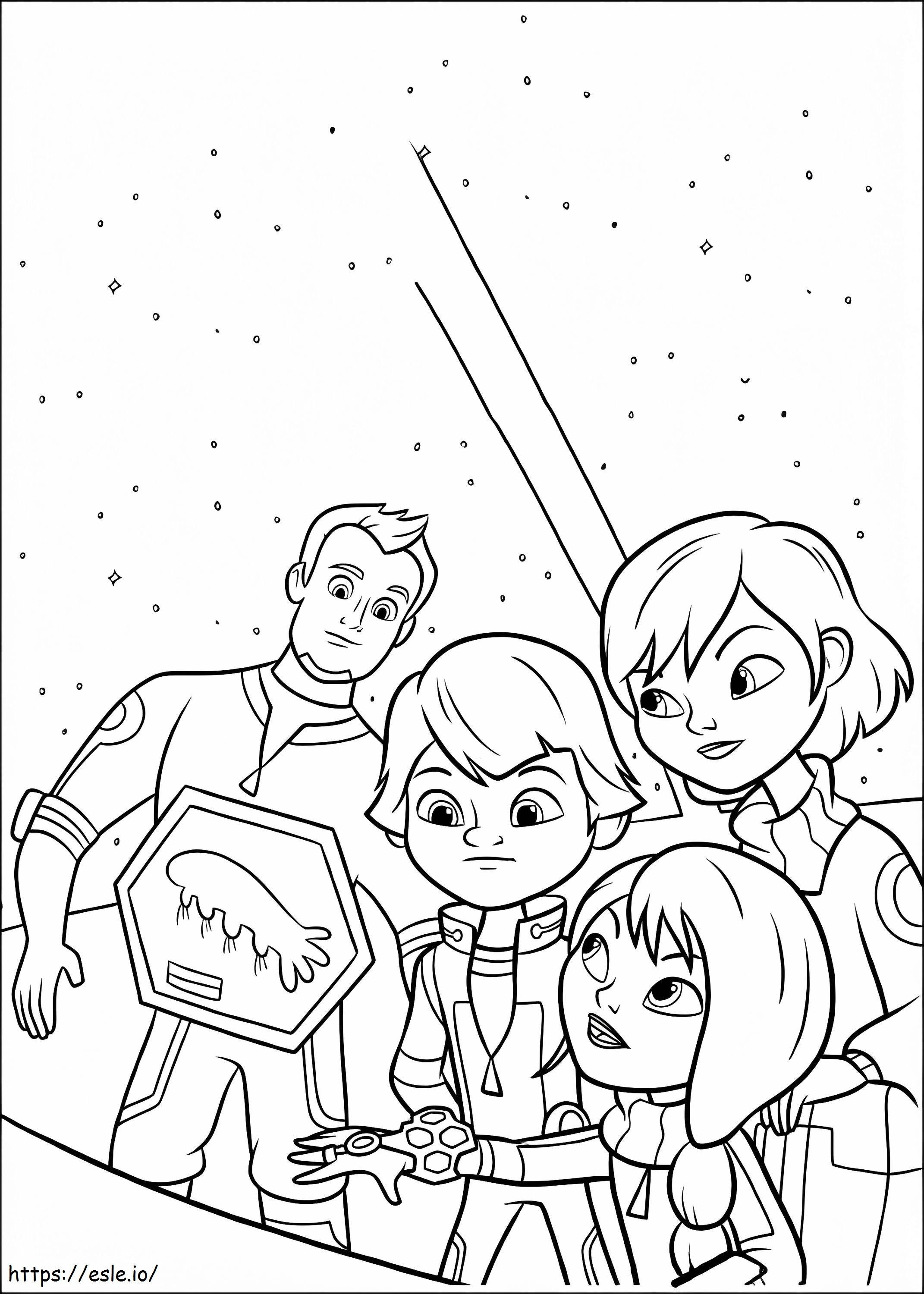 Miles From Tomorrowland 8 coloring page