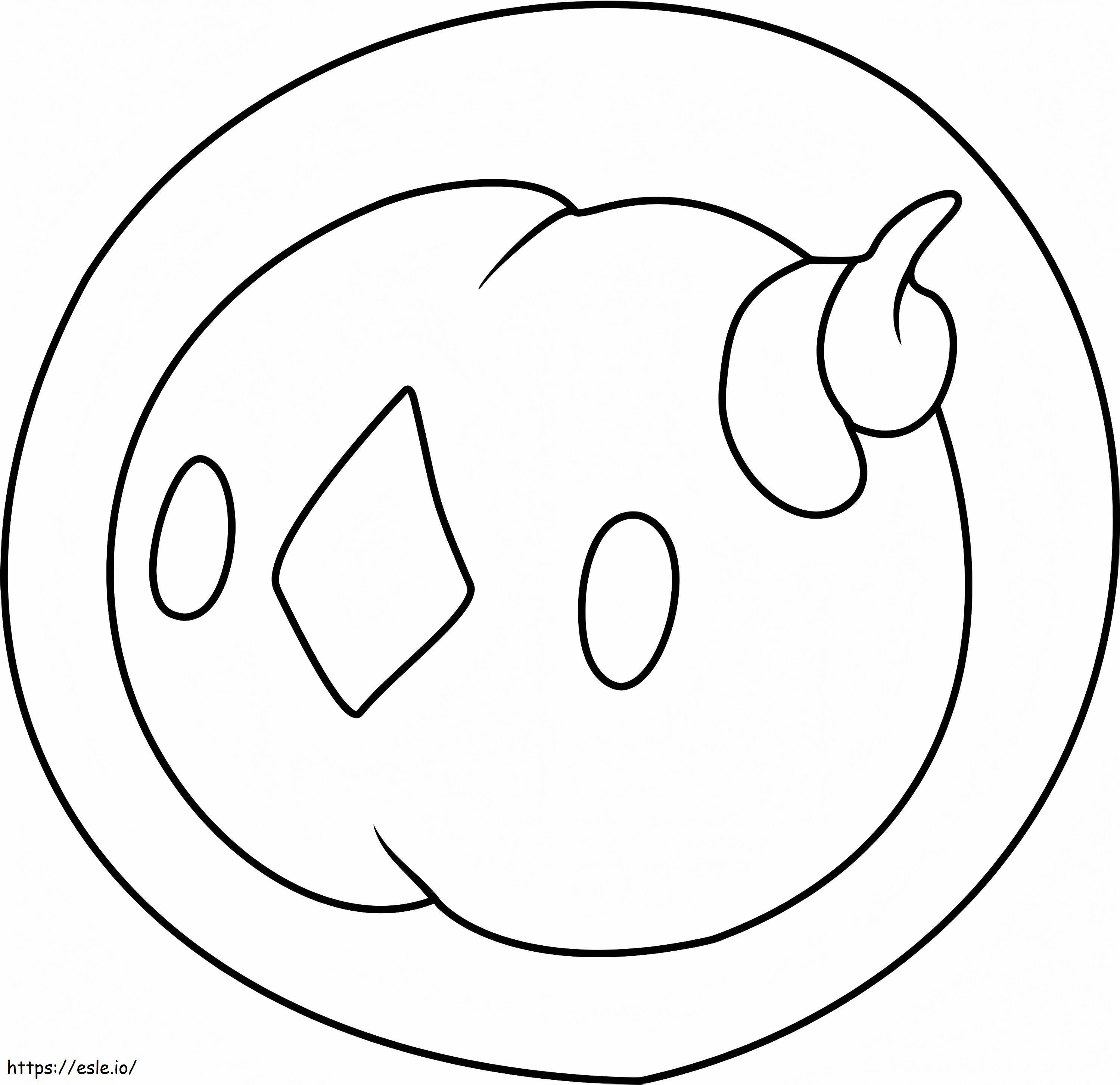 Coloriage Pokémon Solosis Gen 5 à imprimer dessin
