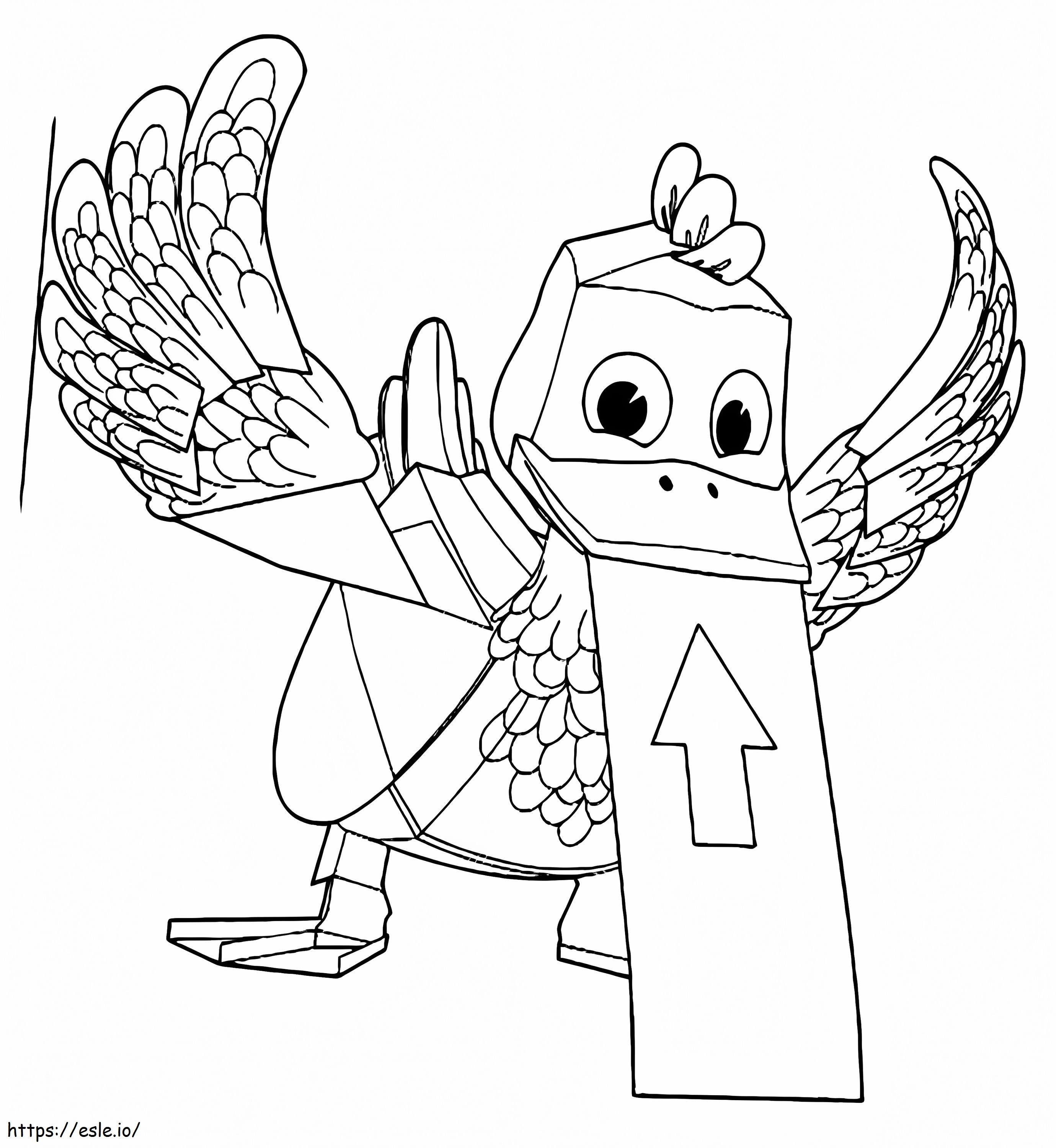 Zack And Quack To Color coloring page
