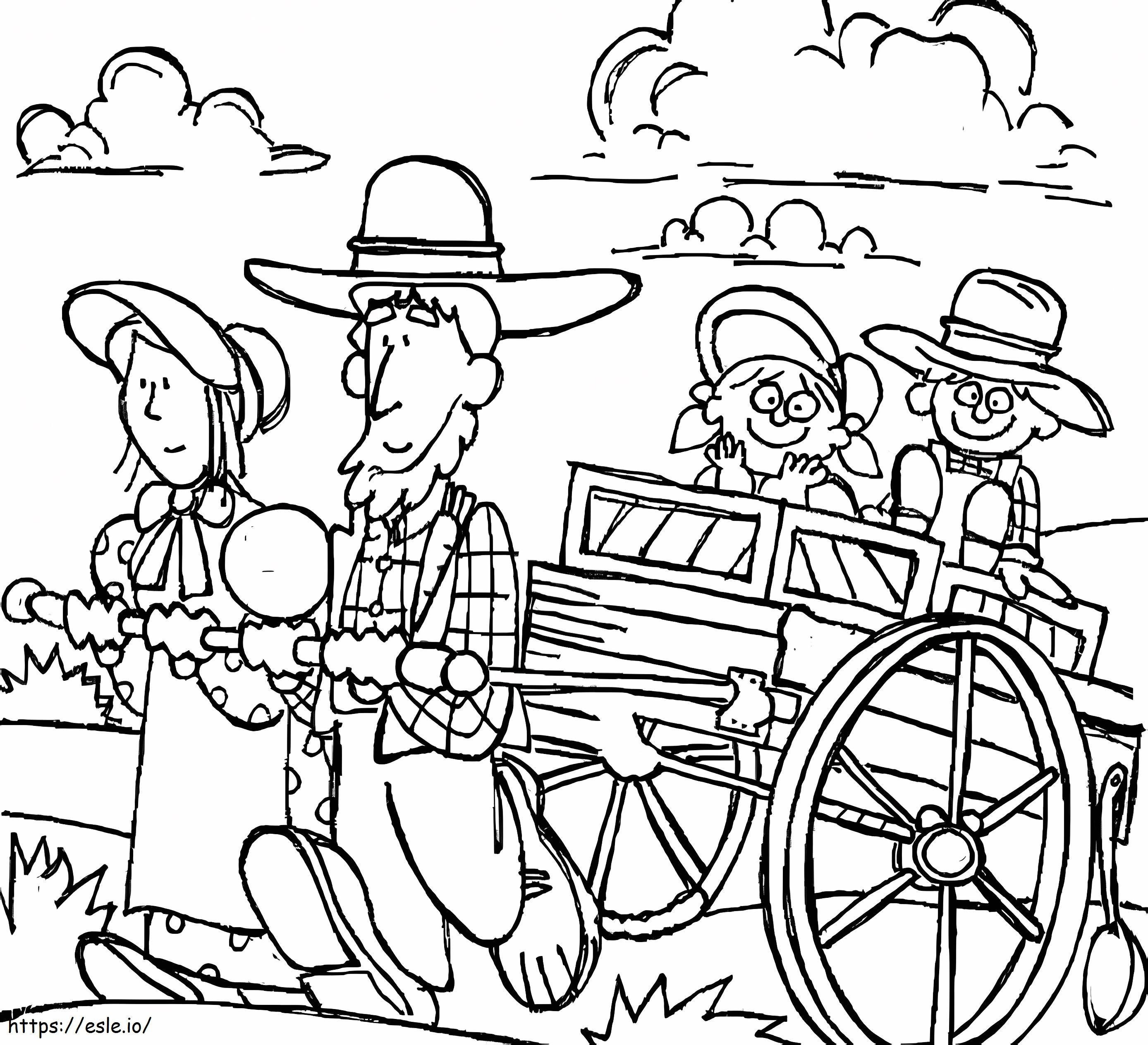 Pioneer Day 3 coloring page