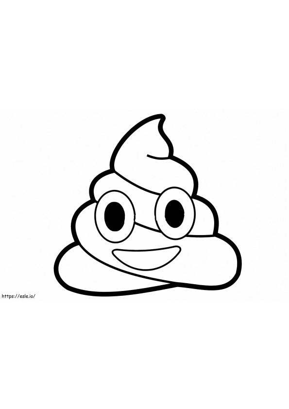  Poop-Emoji-Clipart ausmalbilder