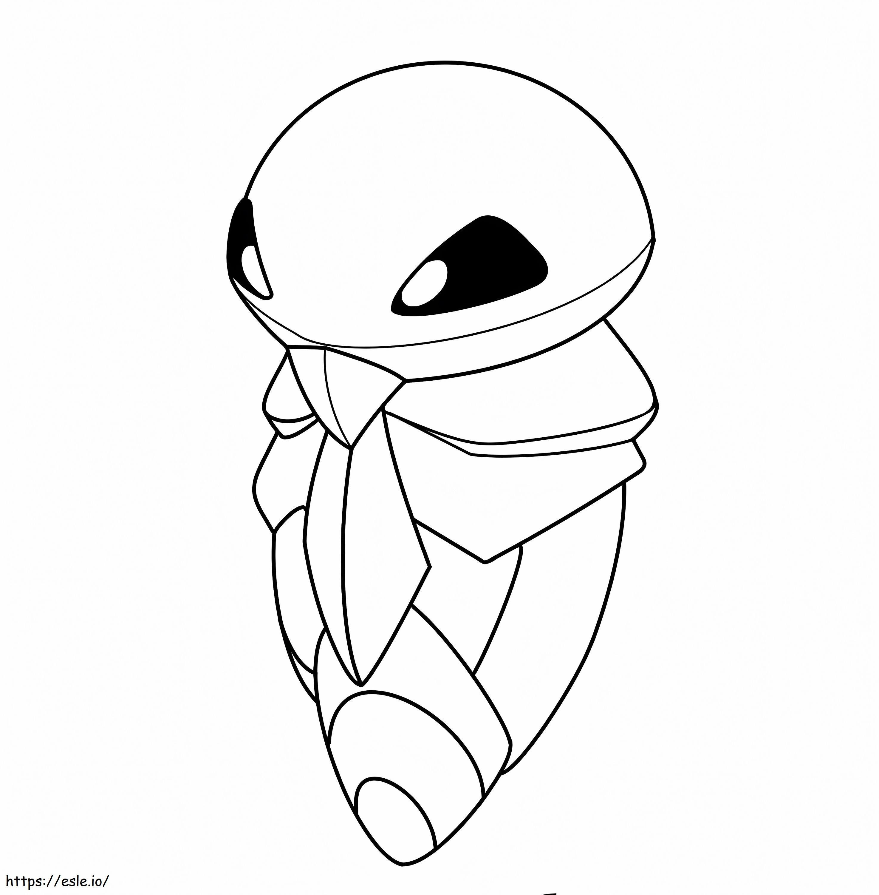 Coloriage Kakuna dans Pokémon à imprimer dessin