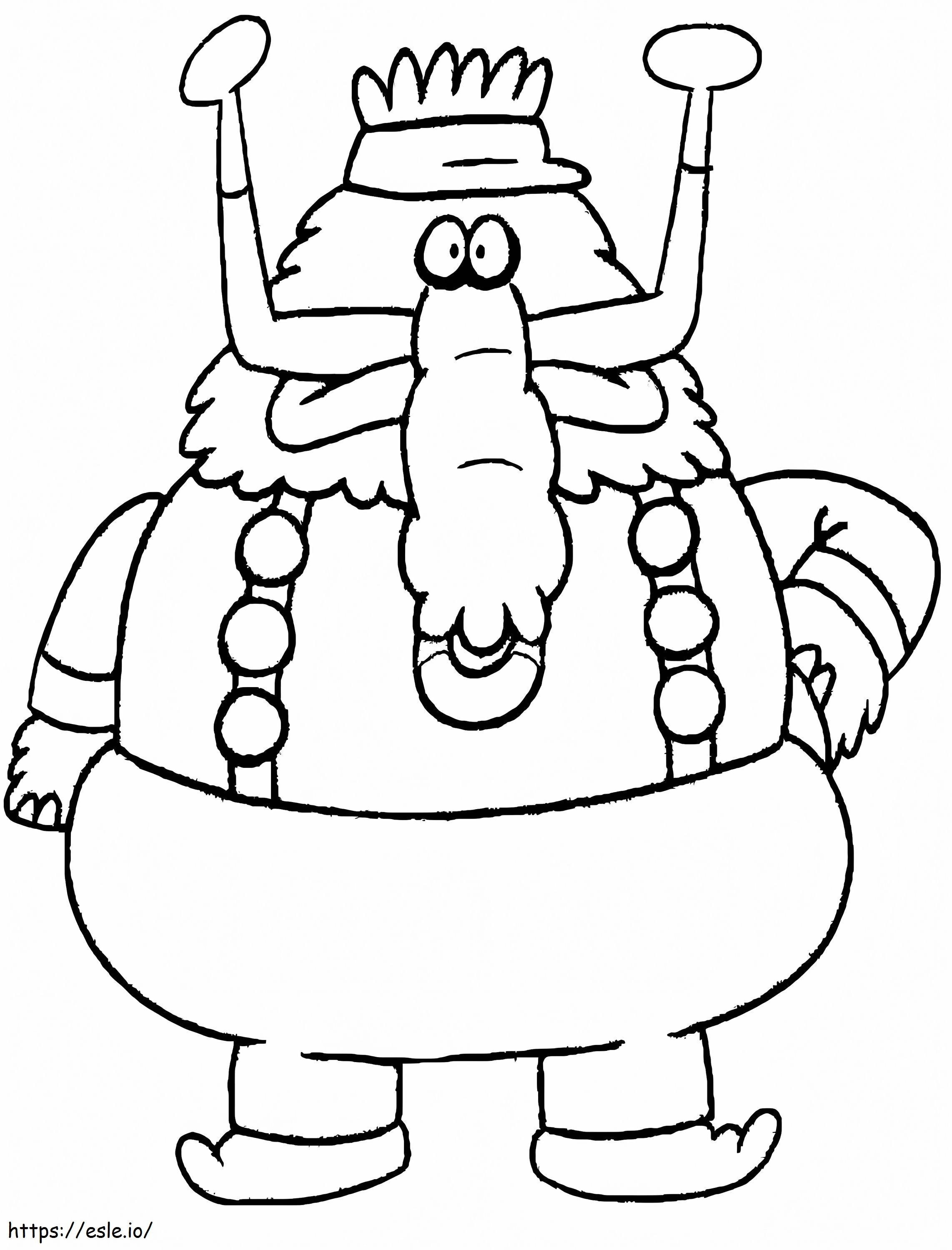 Gazpacho From Chowder coloring page