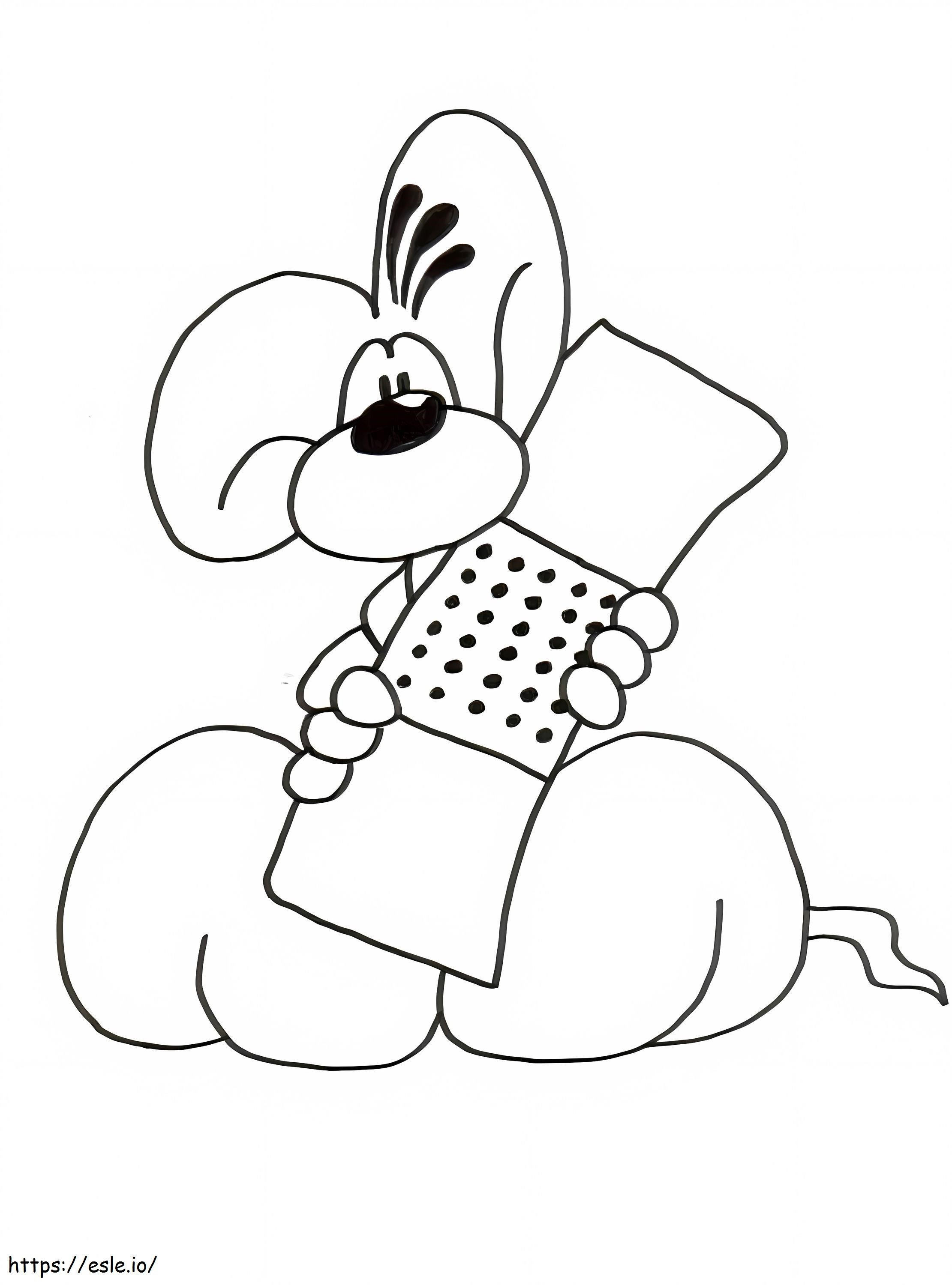 Diddle 1 coloring page