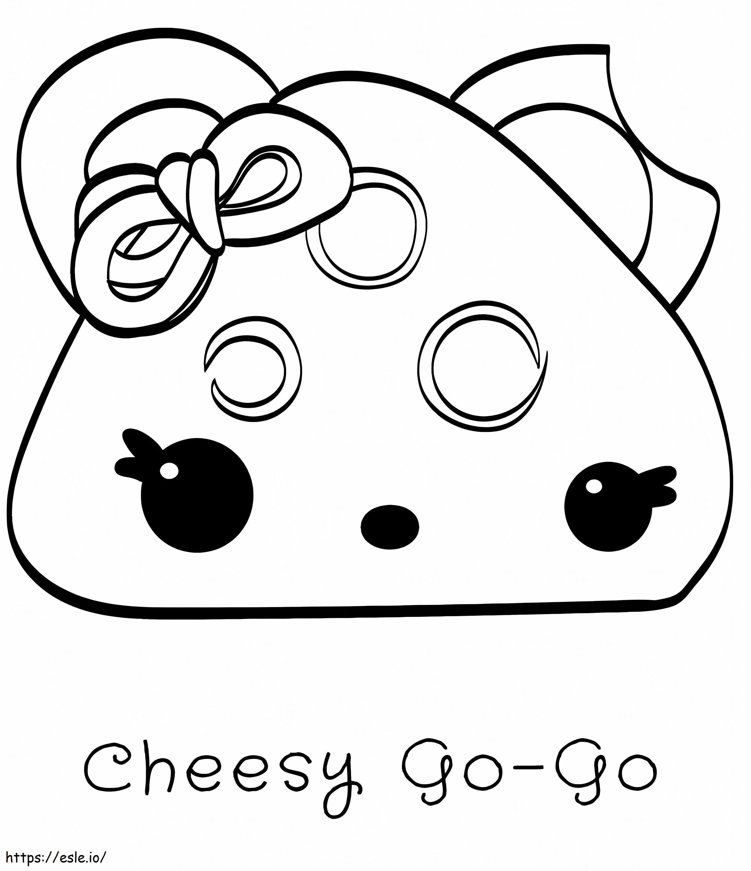 Chessy Go Go と Num Noms ぬりえ - 塗り絵
